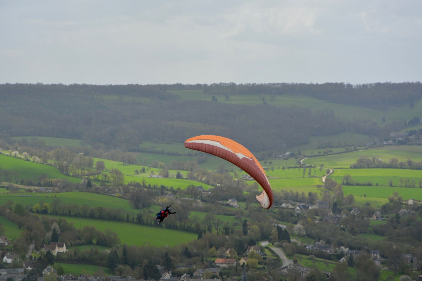 Nikon D5200 sample photo. Paragliding bis place, figure photography