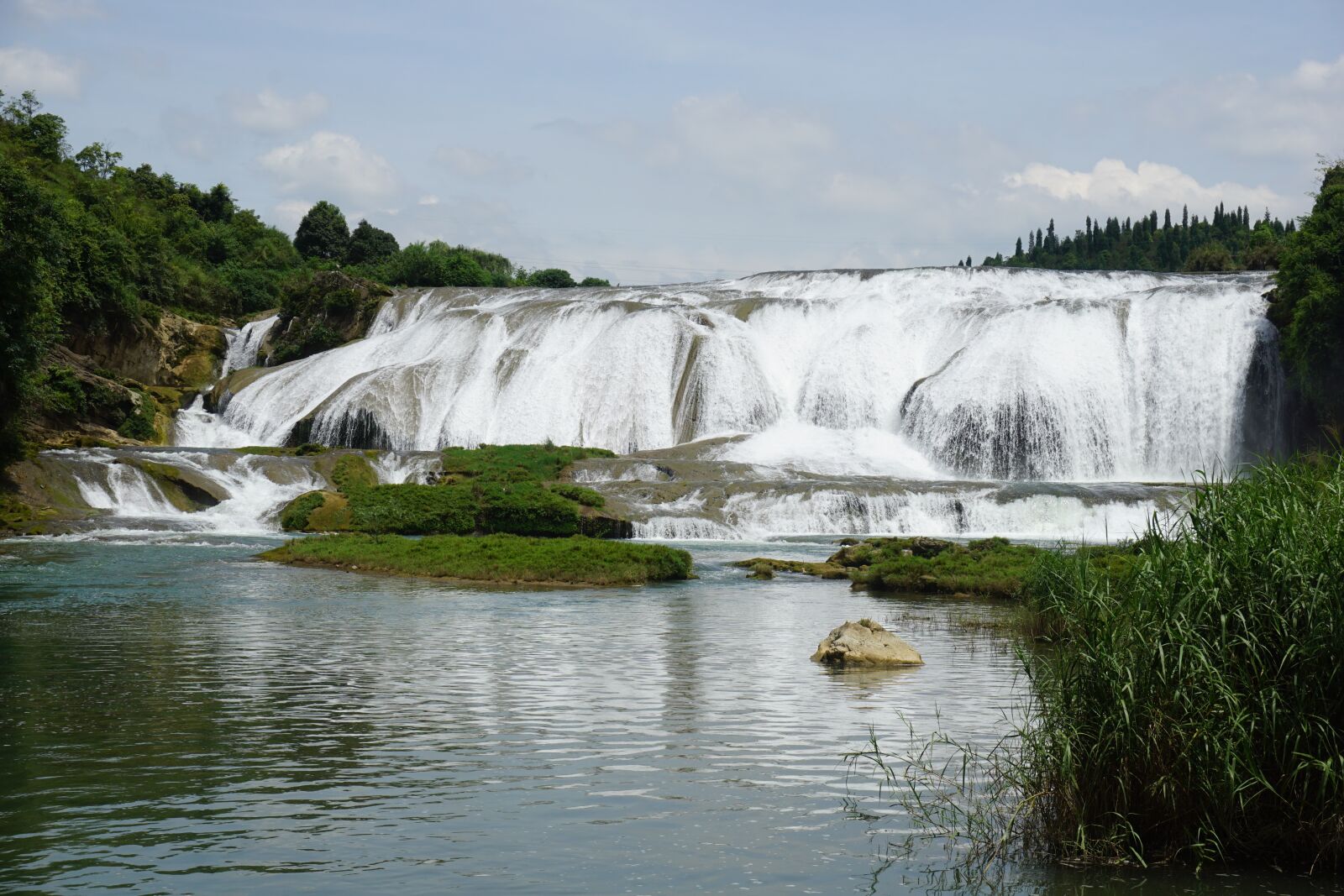 Sony a5100 sample photo. Guizhou, huangguoshu, falls photography