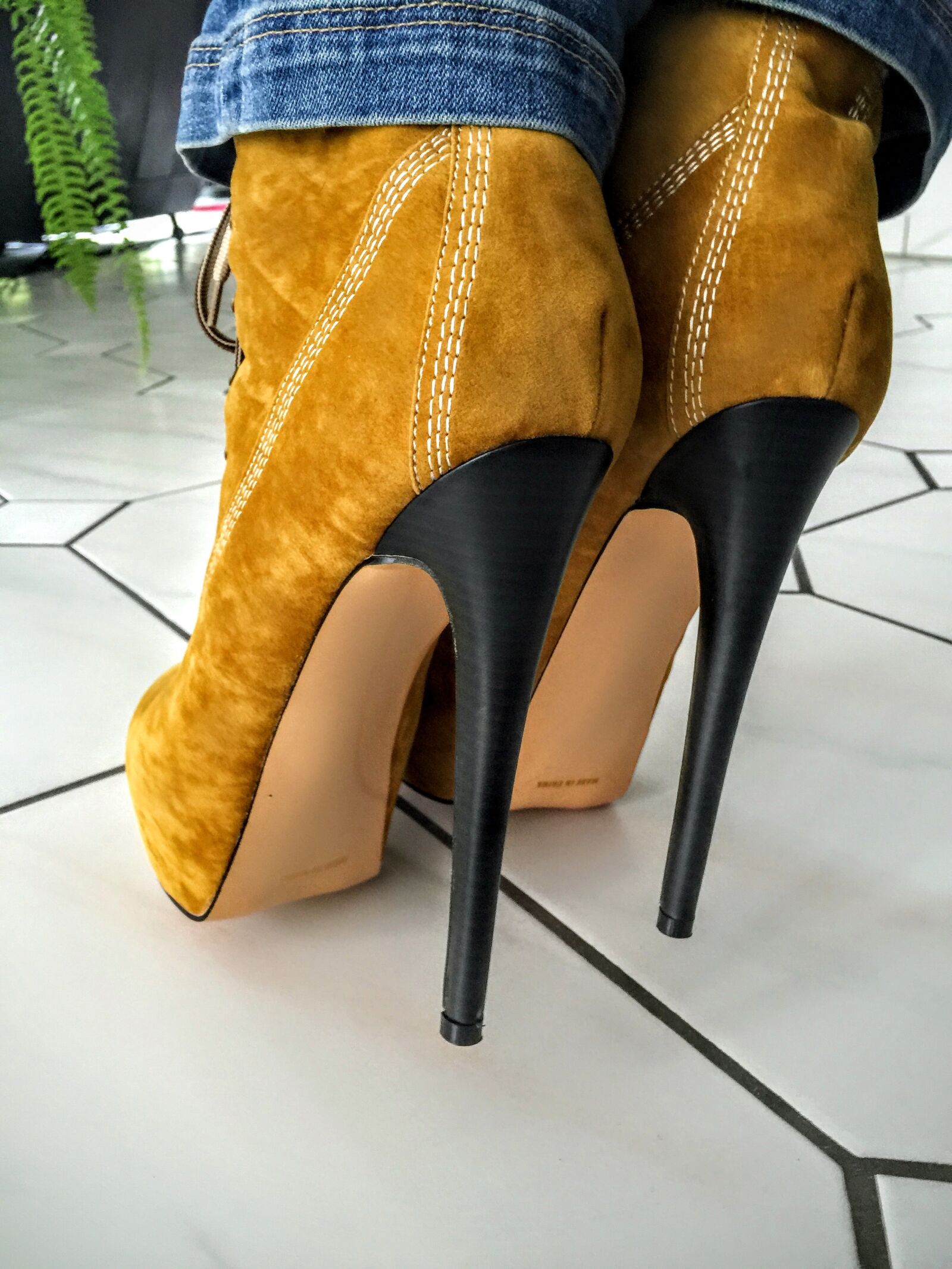 iPhone 6 Plus back camera 4.15mm f/2.2 sample photo. Shoes, fashionable, stilettos photography