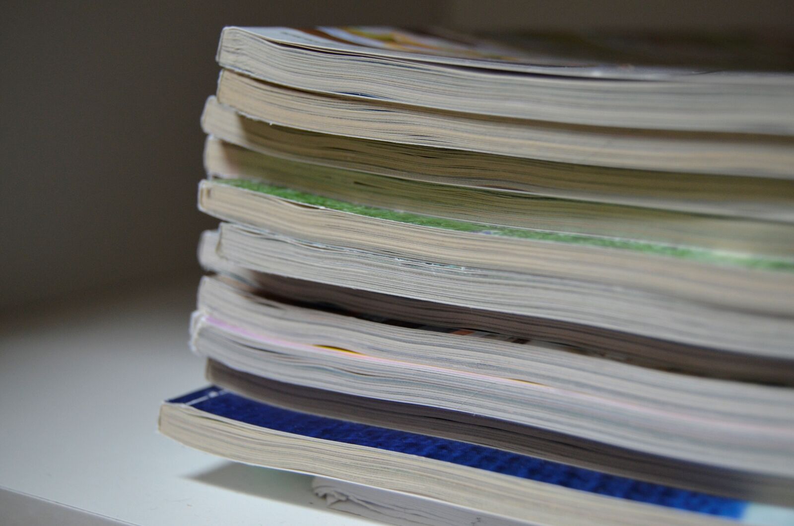 Nikon D5100 sample photo. Magazines, paper, pile photography