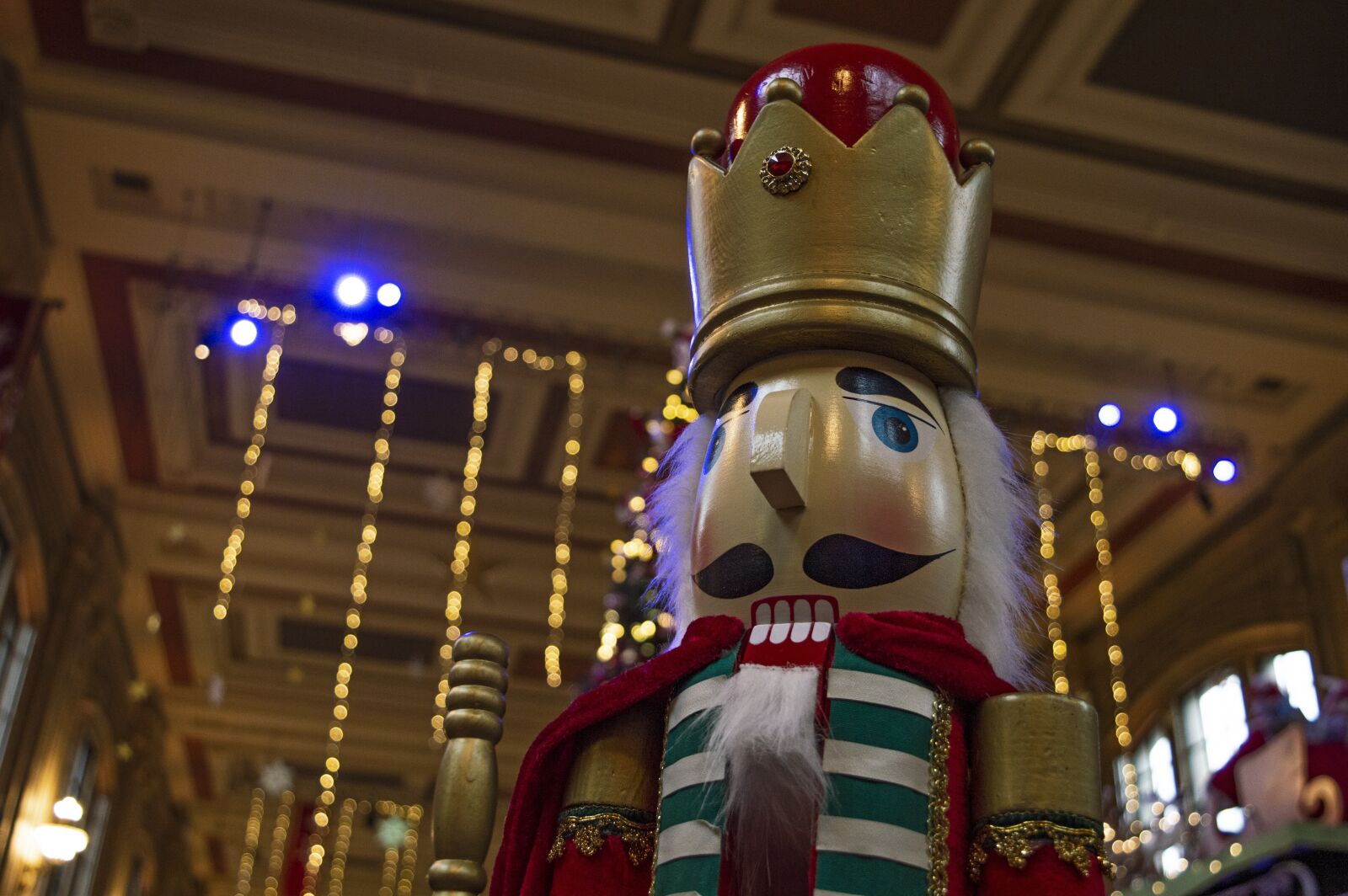 Nikon D3200 sample photo. Nutcracker, christmas nutcracker, christmas photography