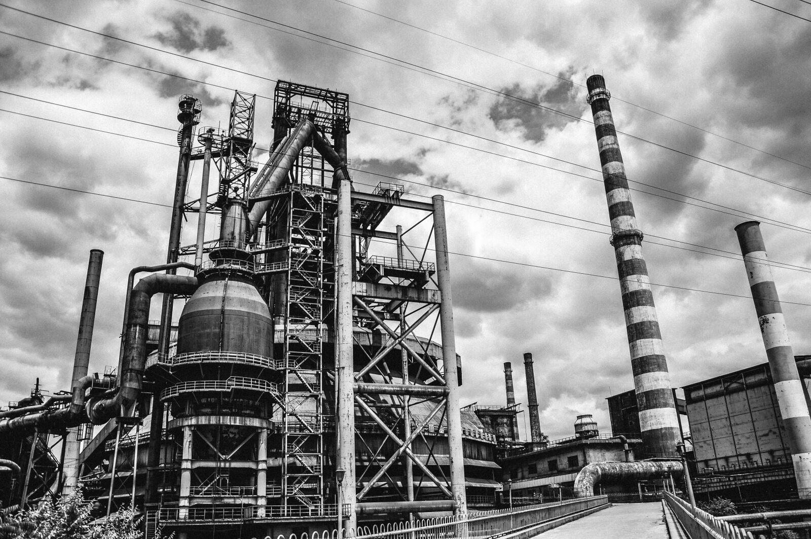 Nikon D90 sample photo. Engineering, china, steel photography