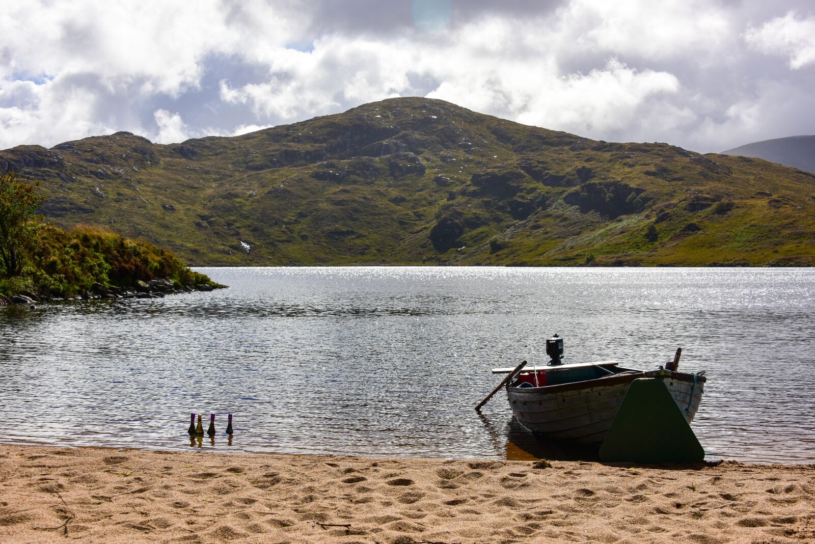 Nikon D810 sample photo. Fly fishing, boat, lake photography