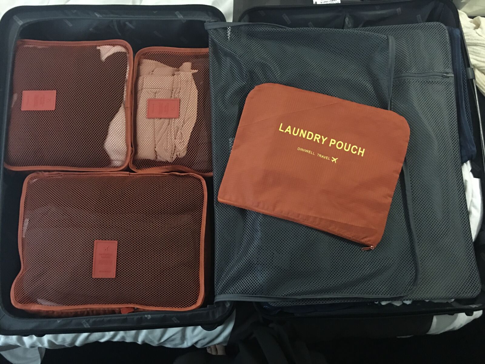 Apple iPhone 6s Plus sample photo. Organized travel, packing, organization photography