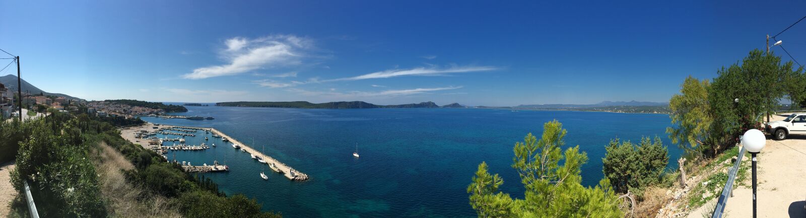 Apple iPhone 6s sample photo. Greece, coast, sea photography