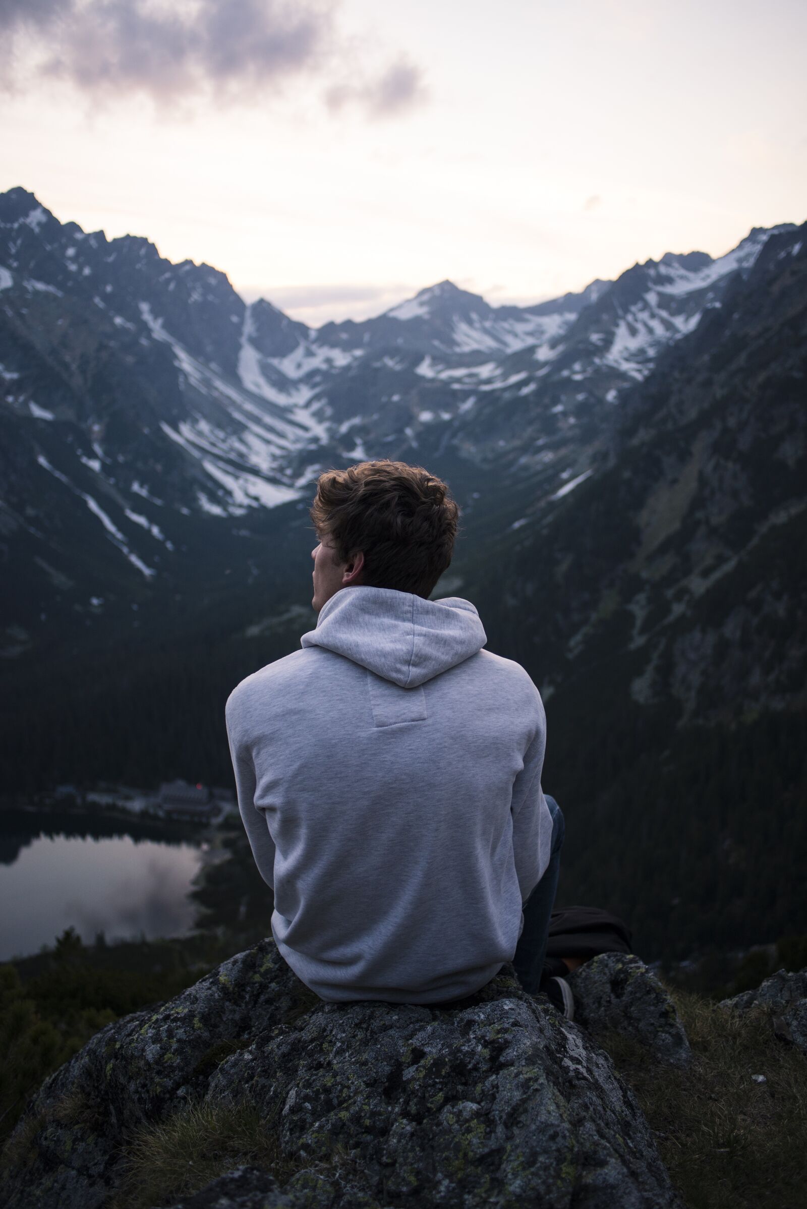 Nikon D610 sample photo. Alone, lake, man photography
