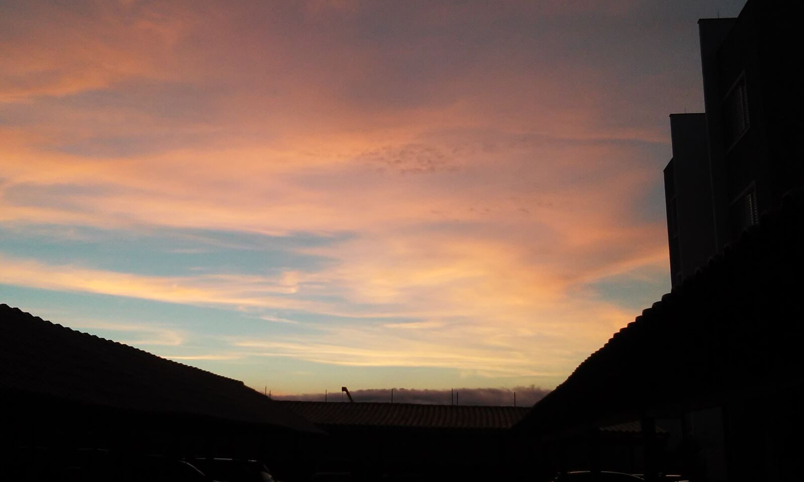 LG L70 sample photo. Clouds, sky, sunset photography