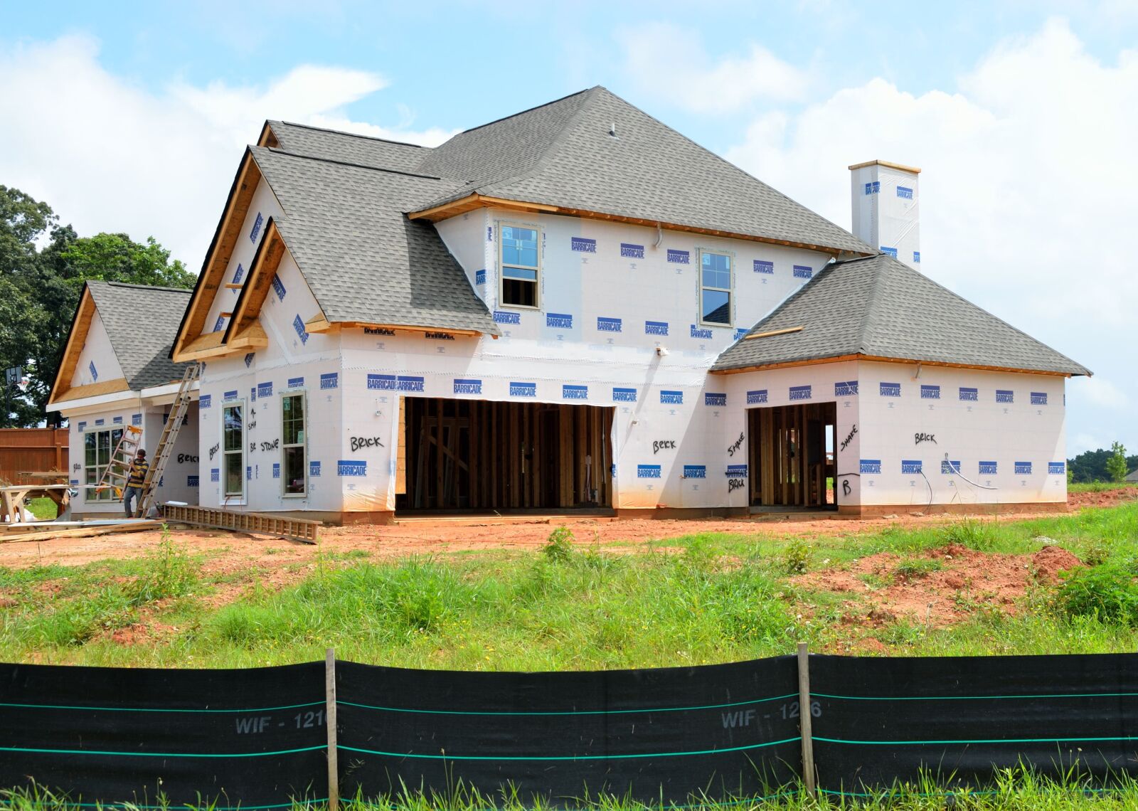 Nikon D7000 sample photo. New home, construction, build photography