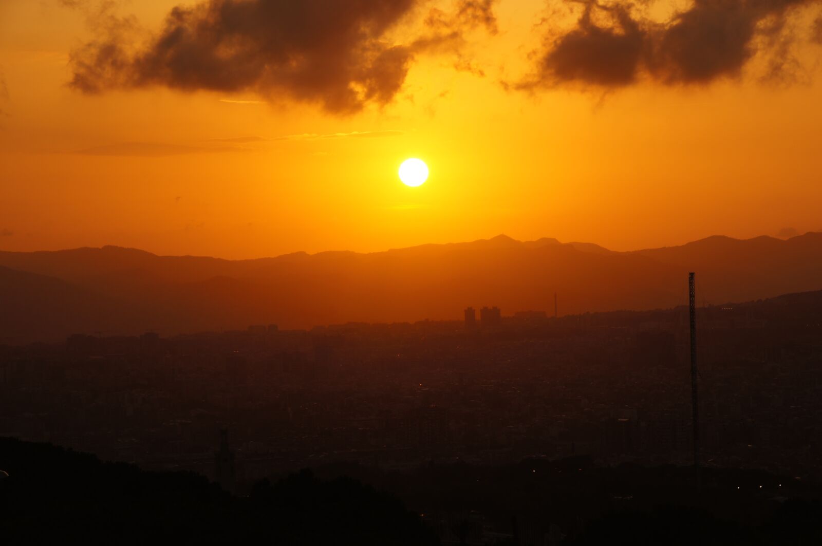 Sony SLT-A55 (SLT-A55V) sample photo. Spain, sunset, ronda photography