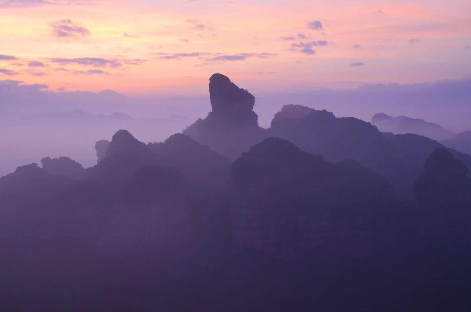 Nikon D5100 sample photo. Danxia mountain, sunrise, views photography