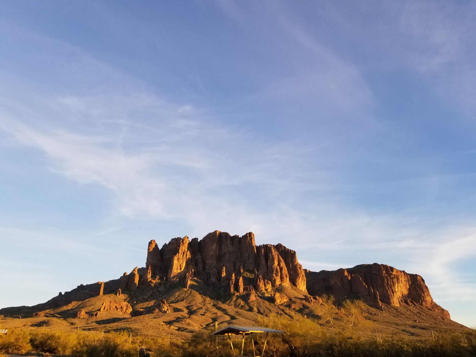 Samsung Galaxy S8 sample photo. Superstition, mountain, arizona photography