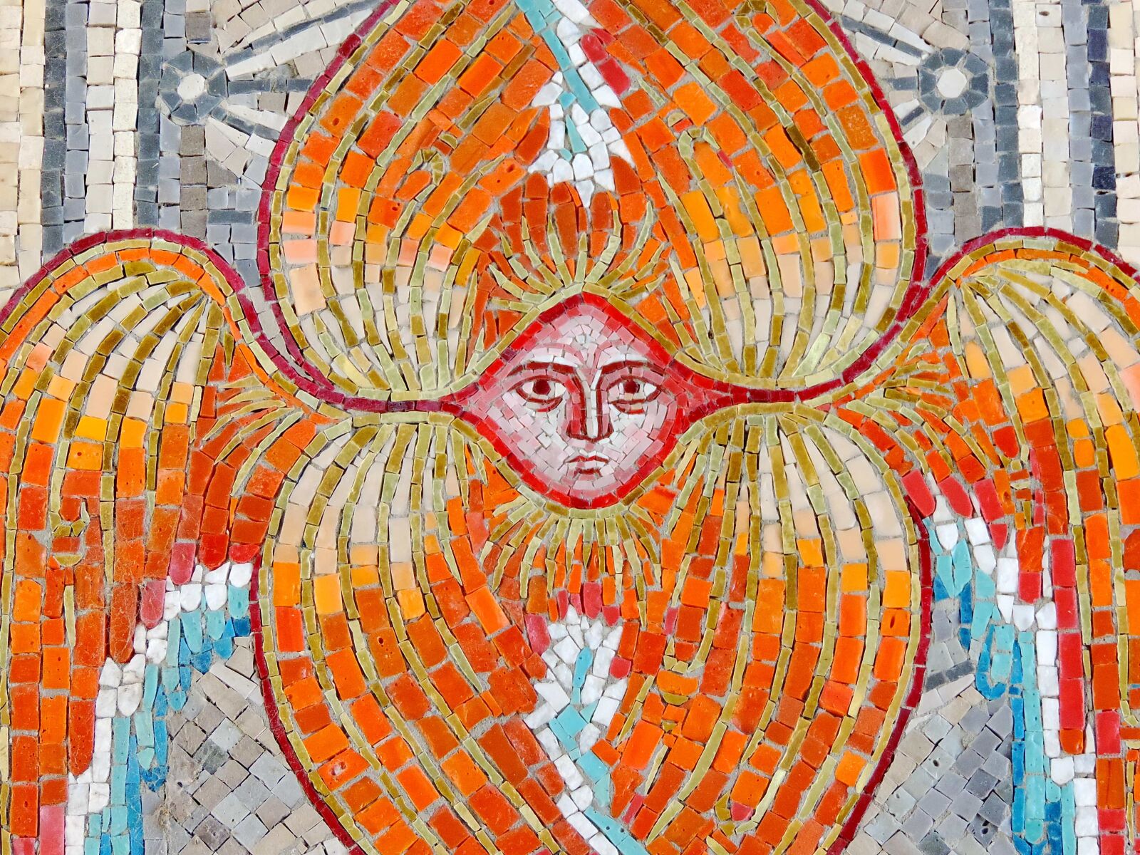 Nikon Coolpix P520 sample photo. Mosaic, art, wall, pattern photography
