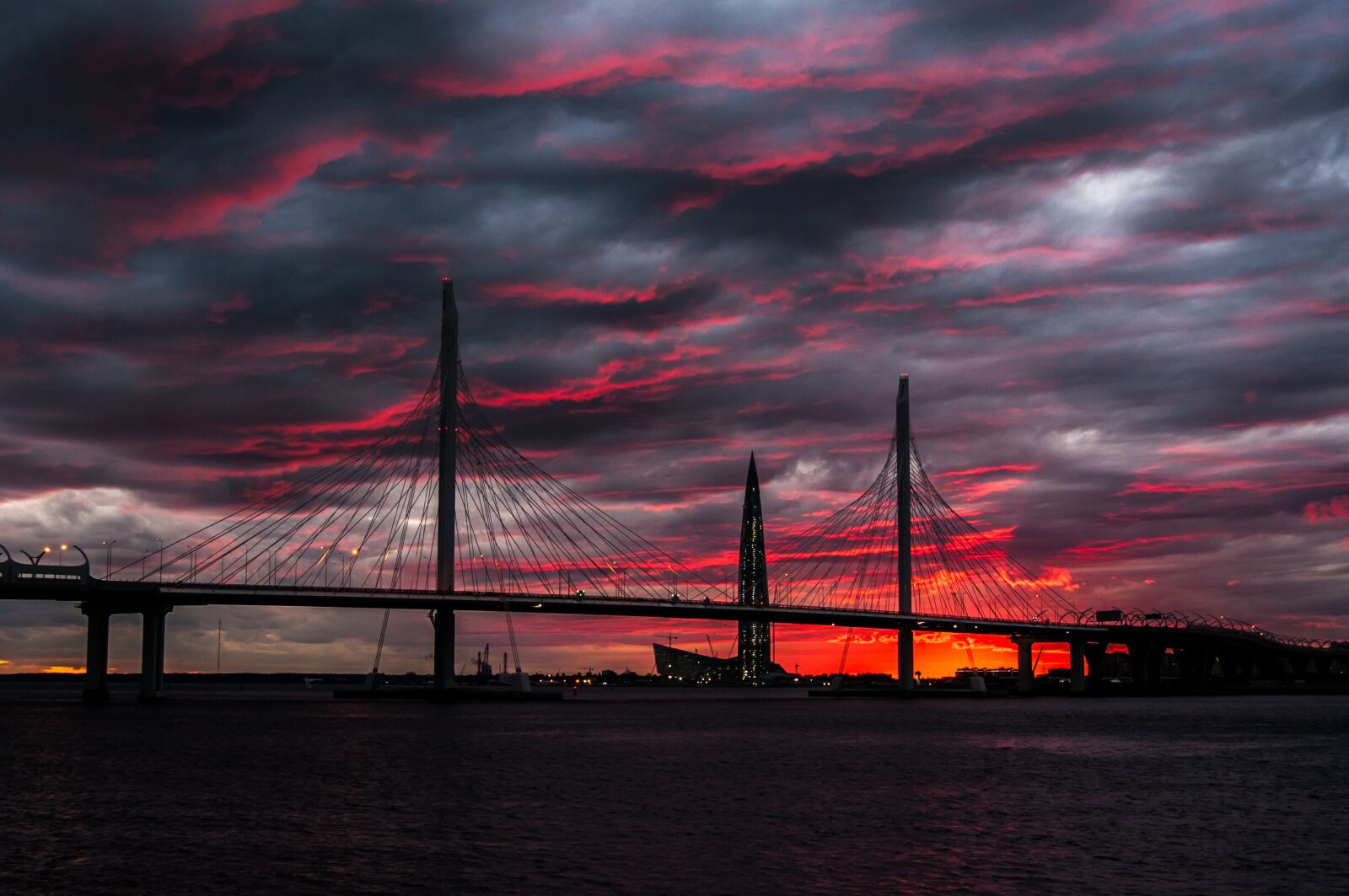 Nikon D300S sample photo. St petersburg russia, sunset photography