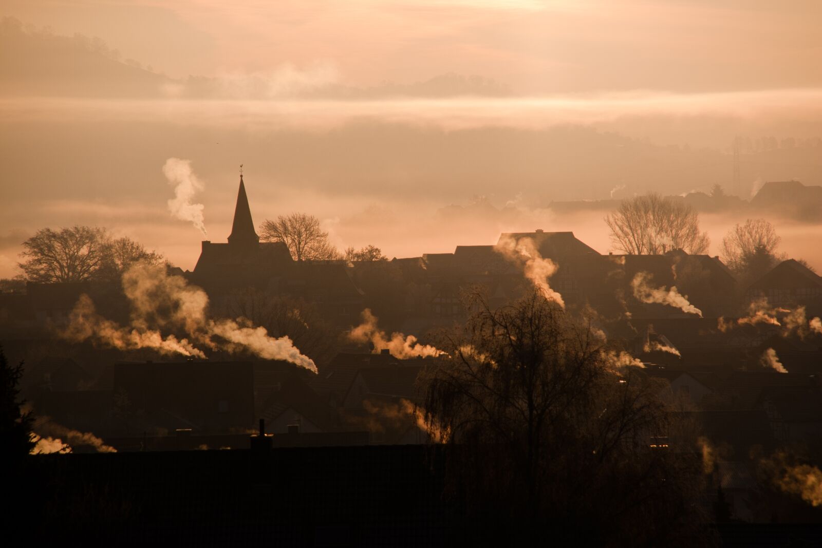 Canon EOS 20D sample photo. Sunrise, landscape, morgenrot photography