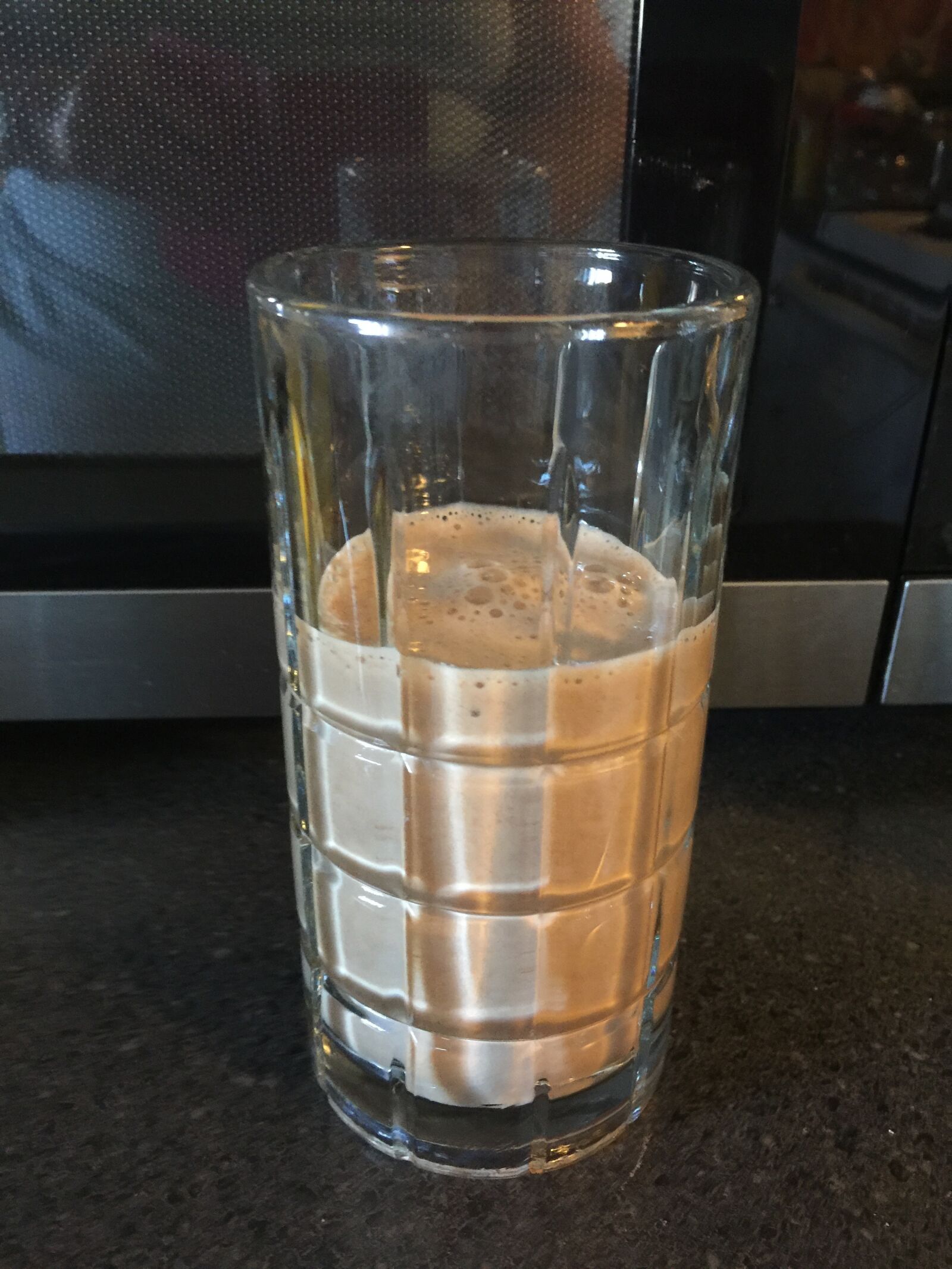 iPhone 6 Plus back camera 4.15mm f/2.2 sample photo. Shake, chocolate shake, protien photography