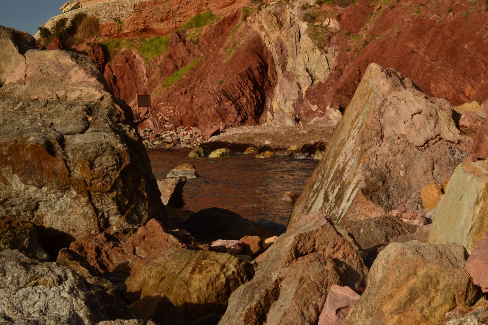 Nikon D3100 sample photo. Landscape, rocks, sea photography