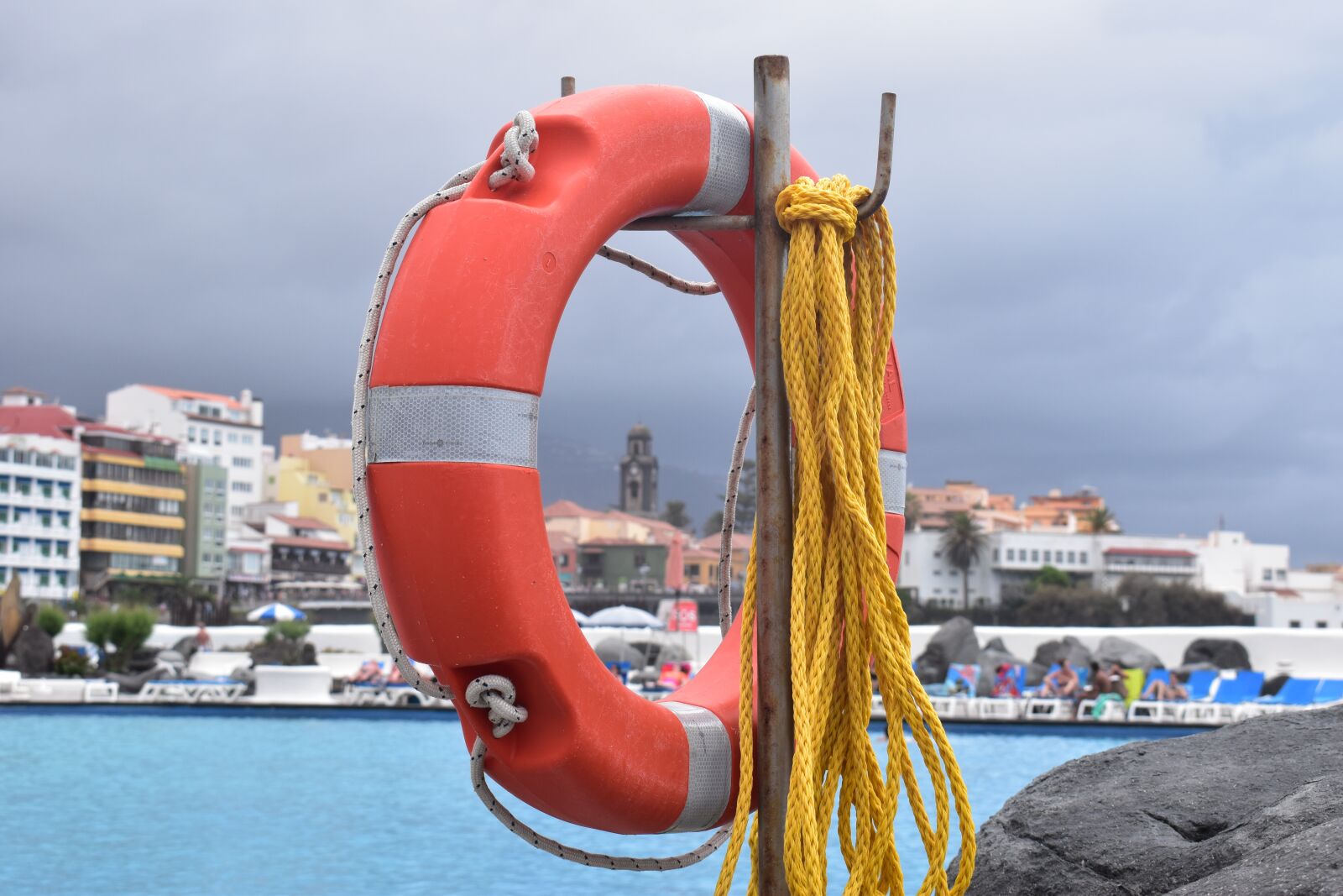 Nikon D5500 sample photo. Buoy, canary, sea photography