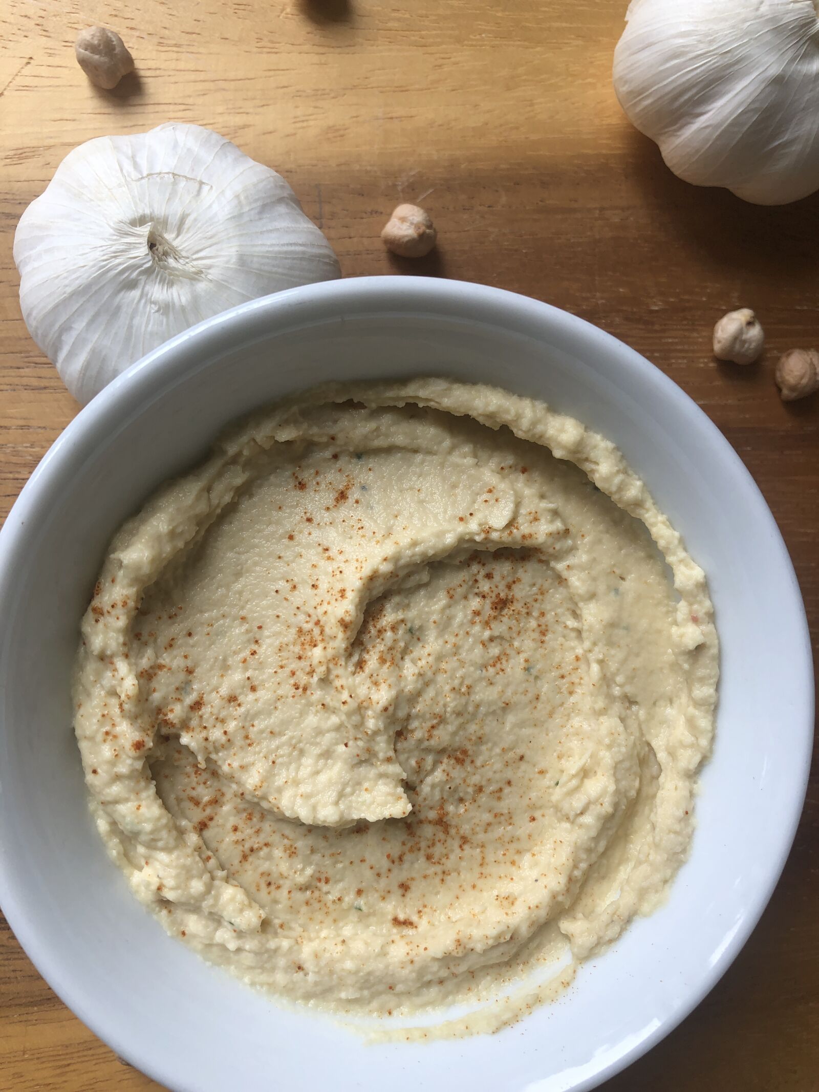 Apple iPhone 8 sample photo. Hummus, chickpeas, garbanzo photography