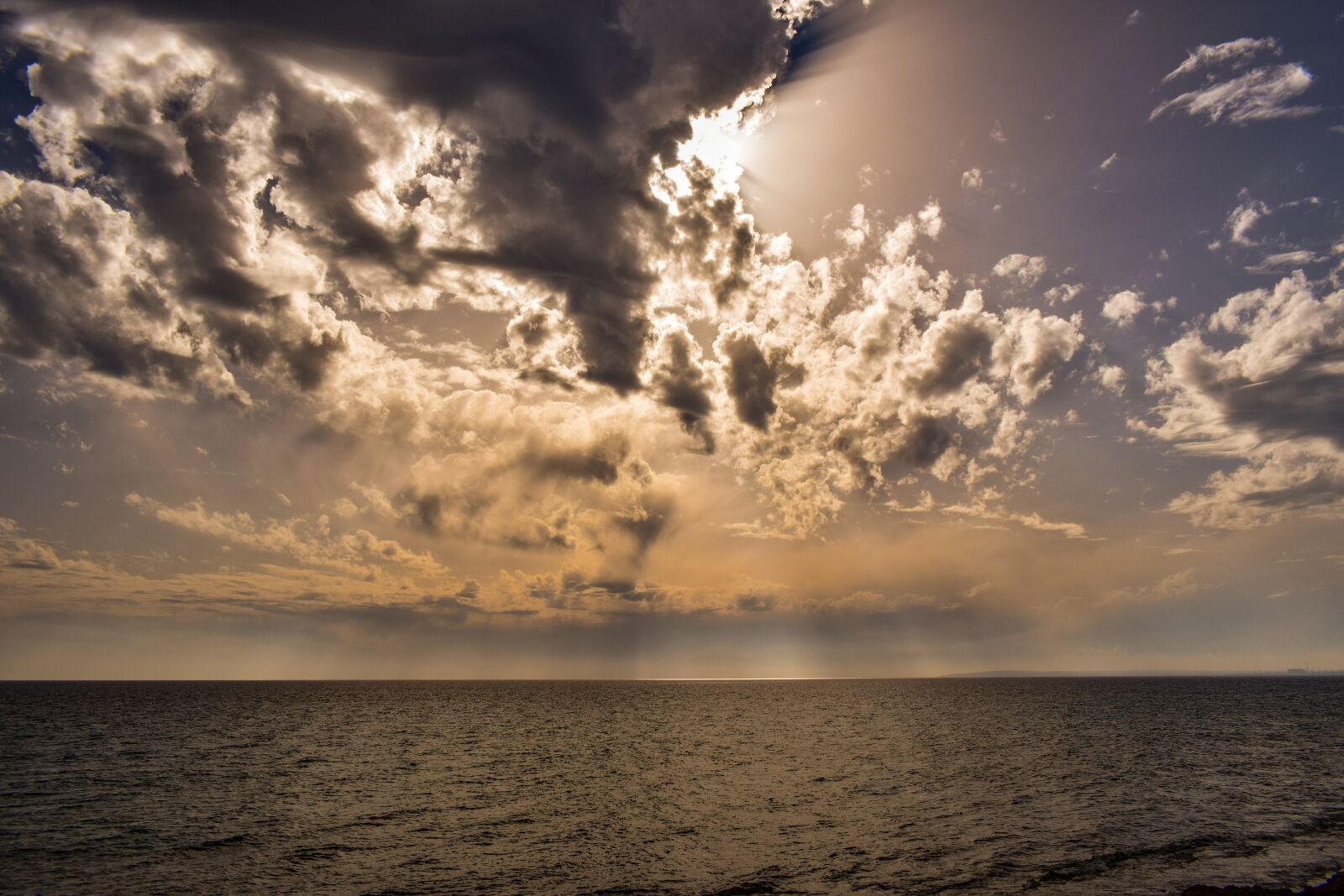 Nikon D3300 sample photo. Sea, sky, clouds photography
