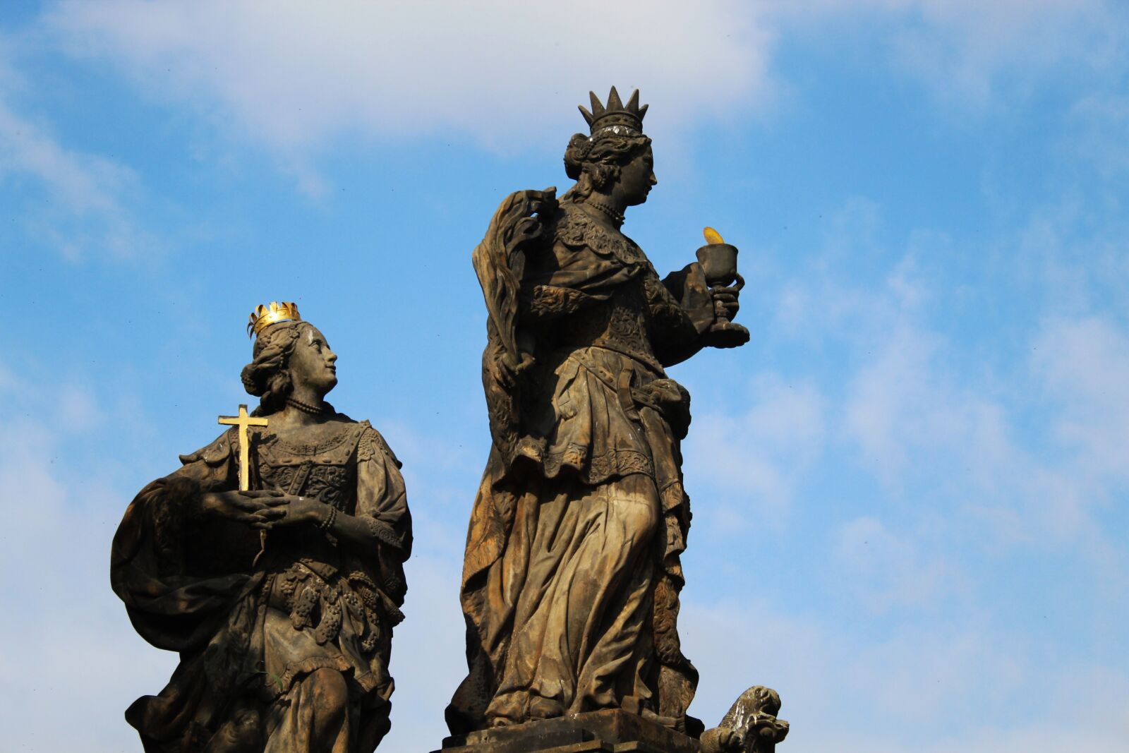 Canon EOS 1300D (EOS Rebel T6 / EOS Kiss X80) sample photo. Prague, charles bridge, statues photography