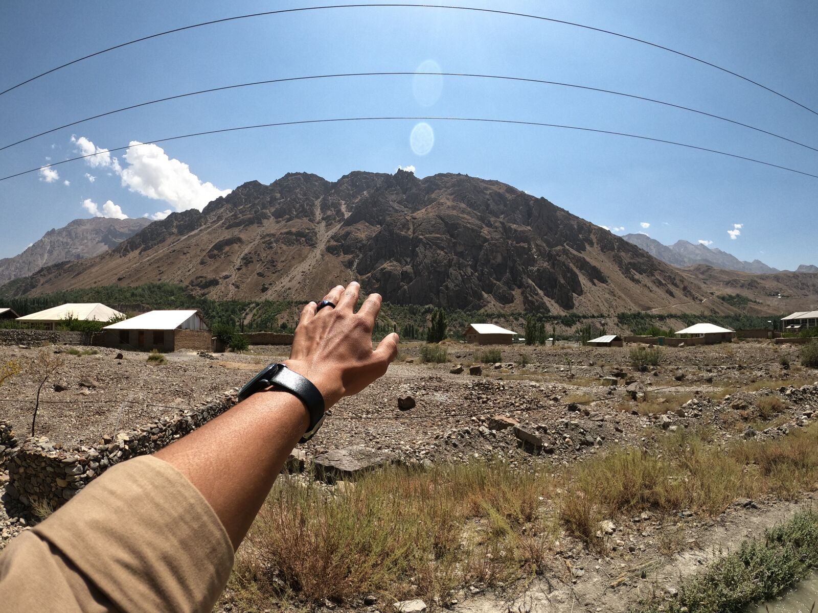 GoPro Hero8 Black sample photo. Nature, barren, beautiful sky photography