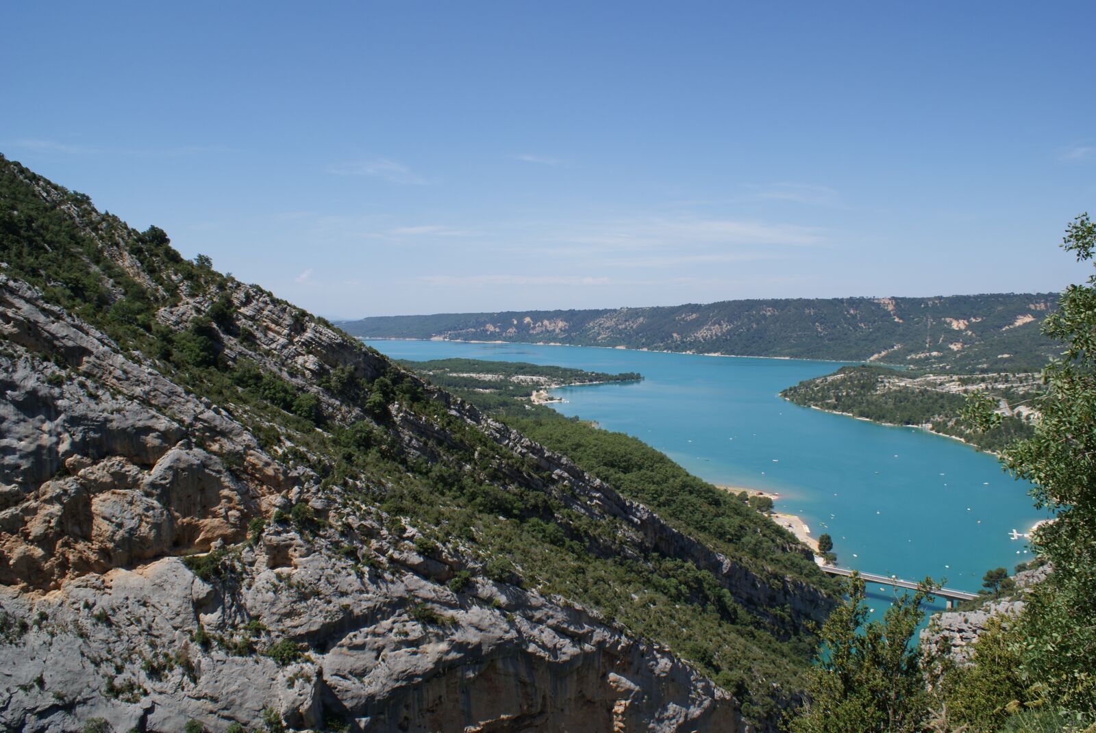 Sony Alpha DSLR-A300 sample photo. Gorges, verdon, mountains photography