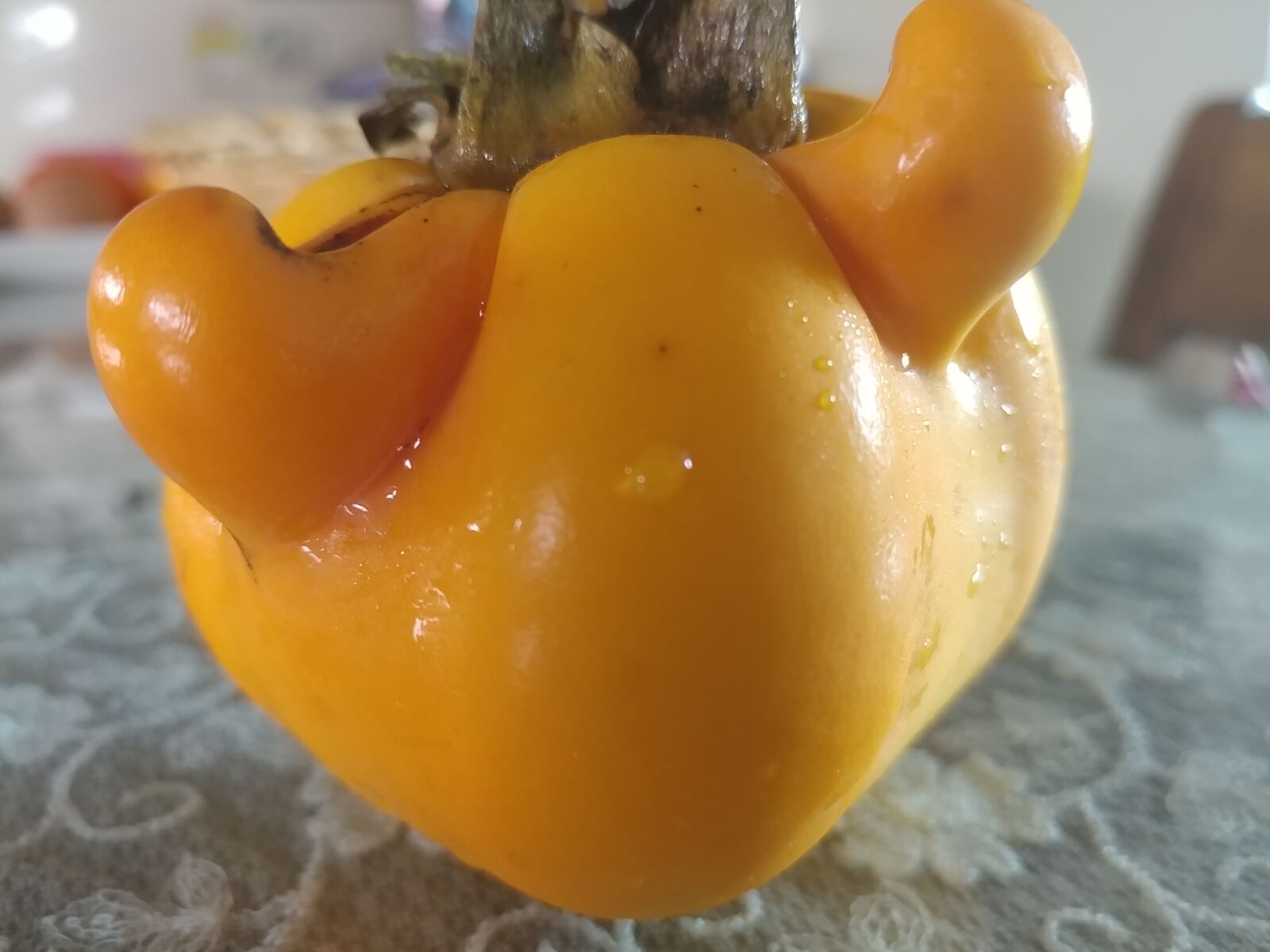 LG V20 sample photo. Persimmon, raised, horns photography
