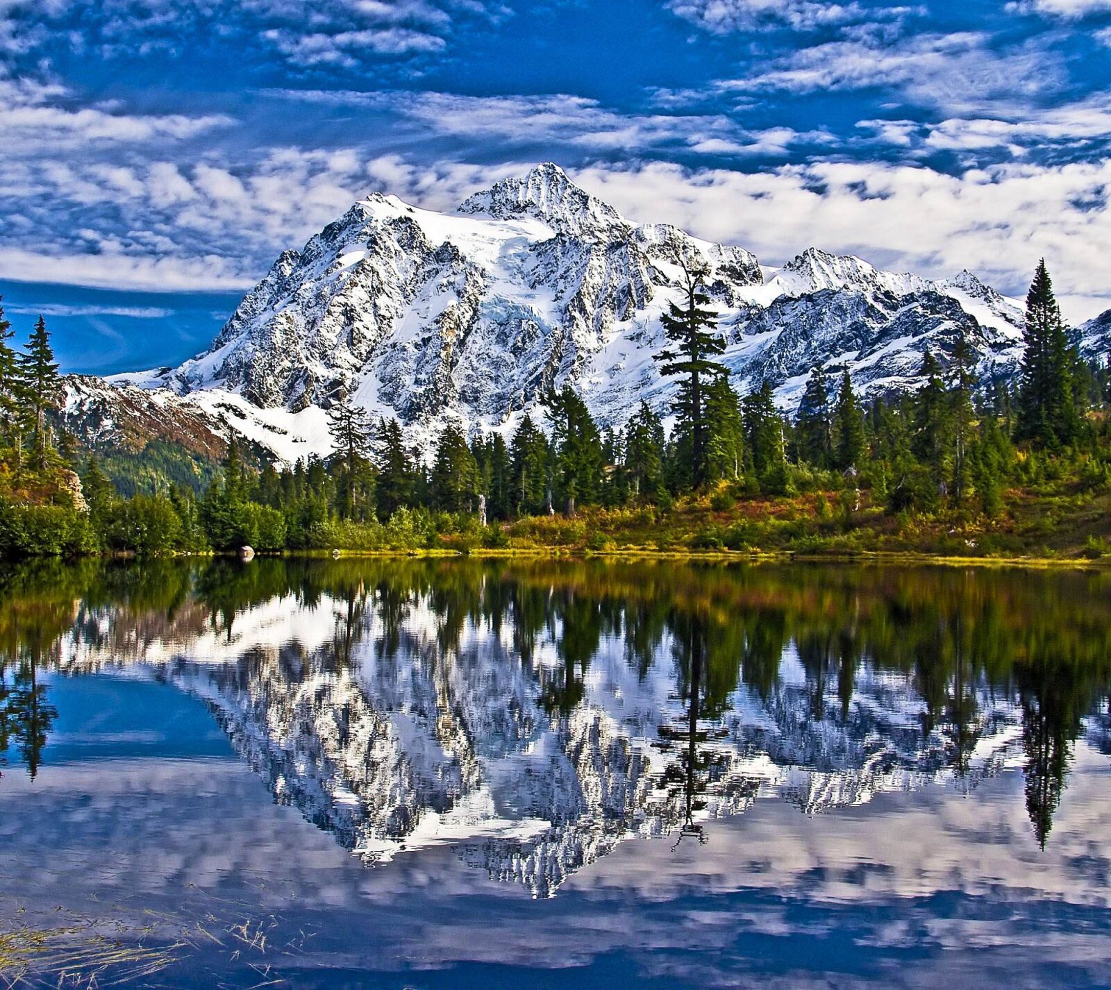 Pentax K200D sample photo. Mount shukshan, lake, reflection photography