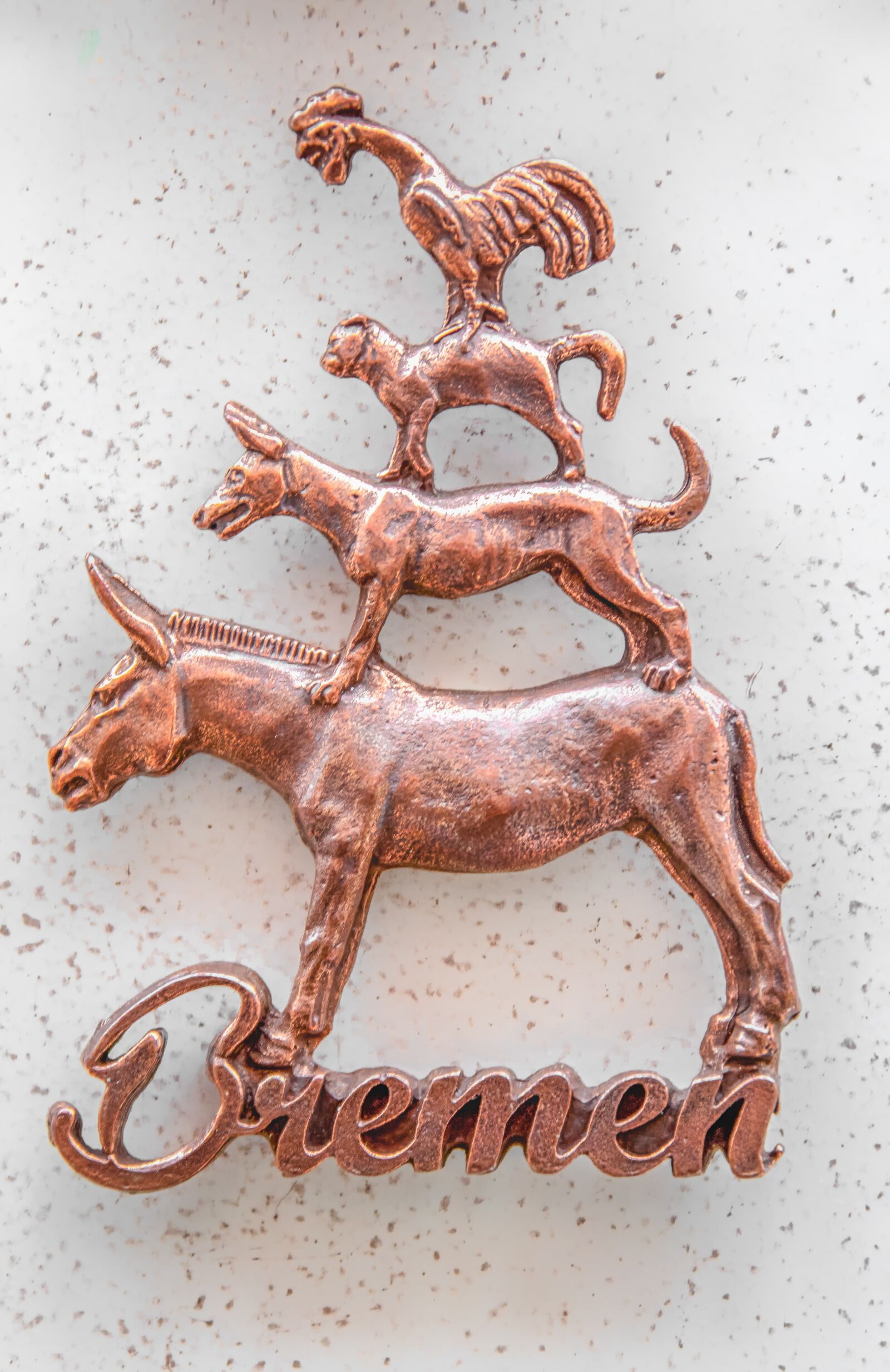 Canon EOS 80D sample photo. Bremen, town musicians, copper photography