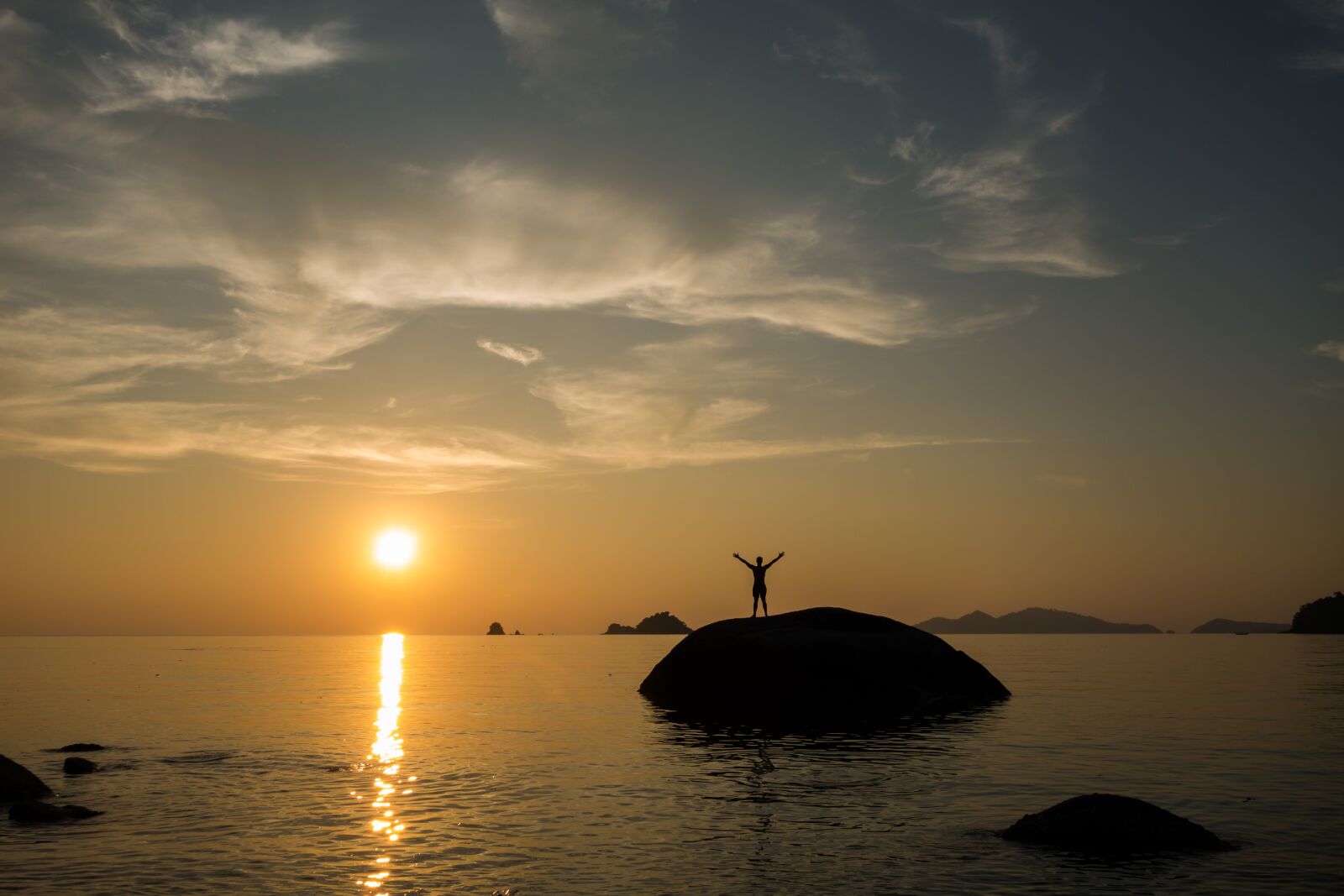 Sony Cyber-shot DSC-RX100 II sample photo. Sunset, waters, success photography