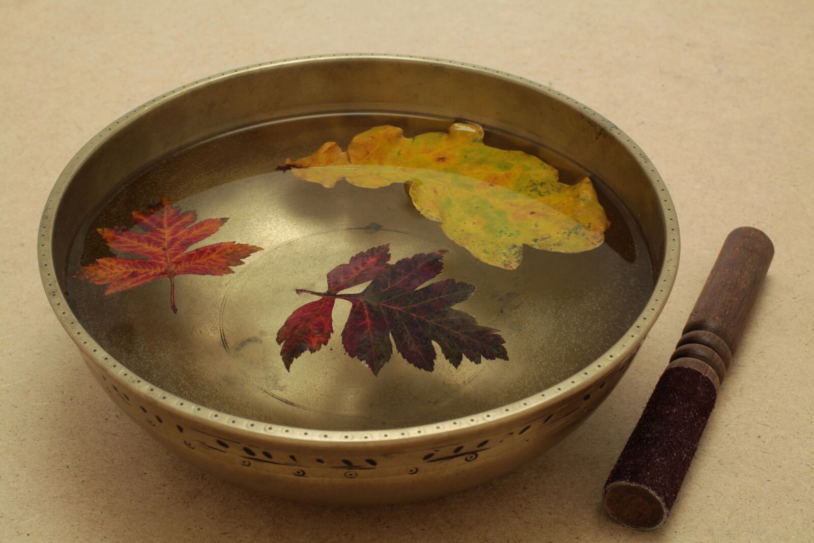 Canon EOS 5D Mark II sample photo. Tibetan bowls, singing bowl photography