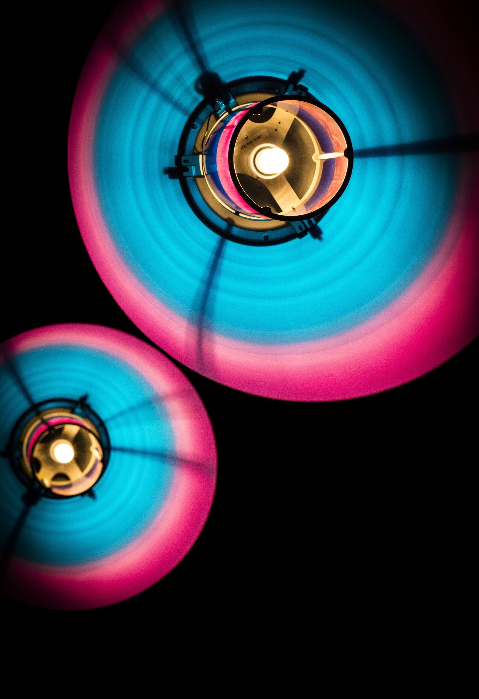 Canon EF 100mm F2.8L Macro IS USM sample photo. Lights, pink, blue photography