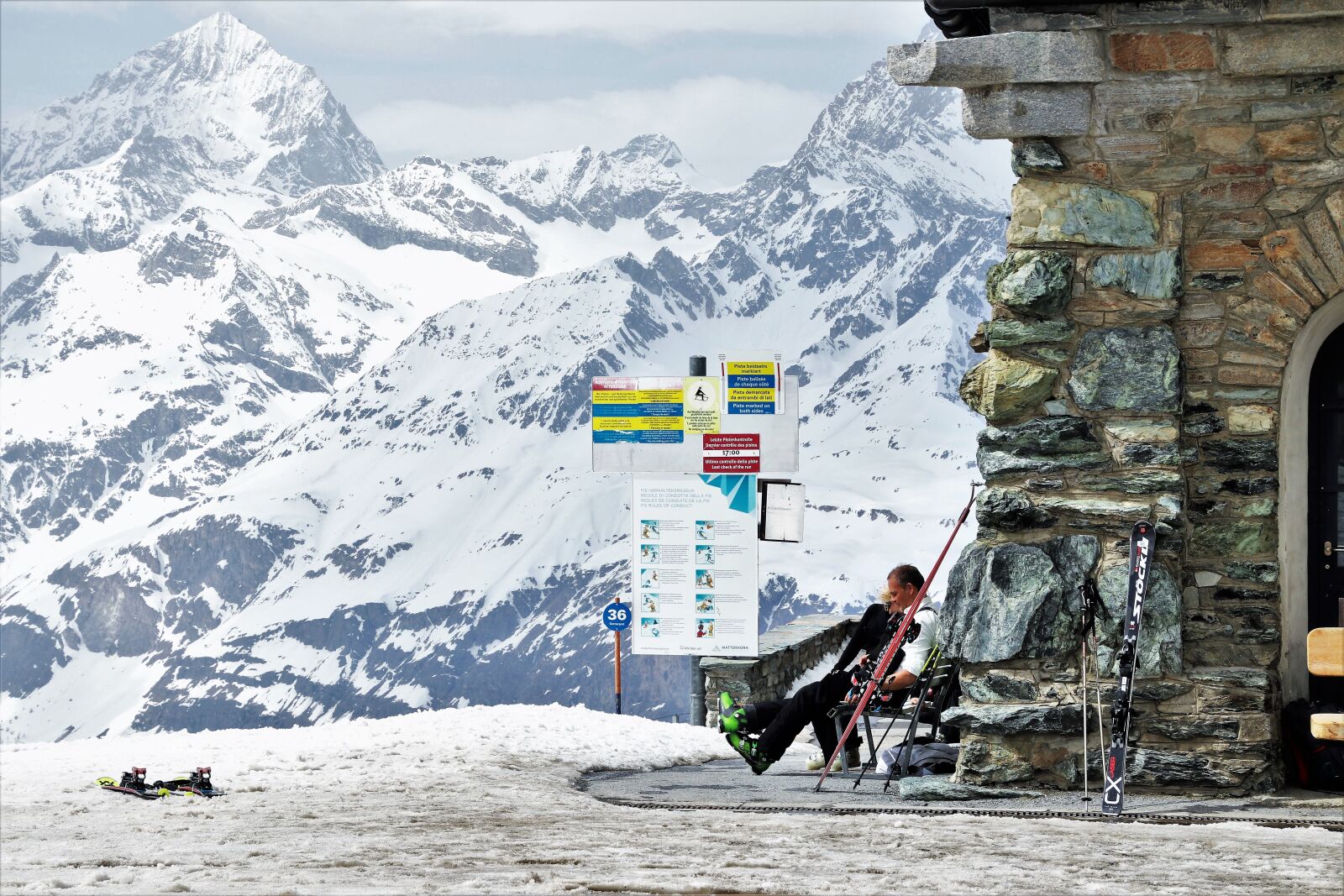 Canon EOS 80D sample photo. Skis, ski, the alps photography