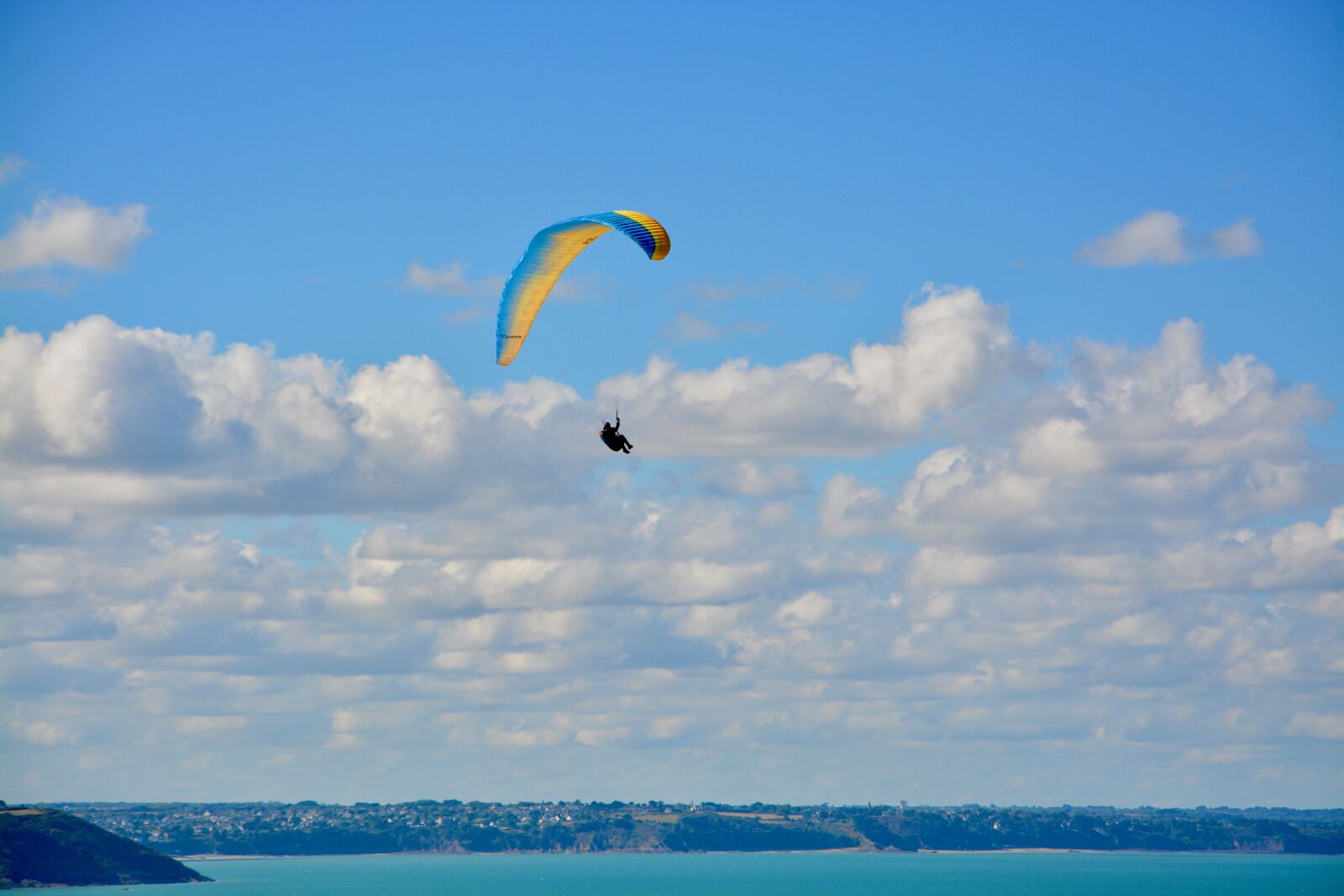 Nikon D5200 sample photo. Paragliding, paraglider, panoramic views photography