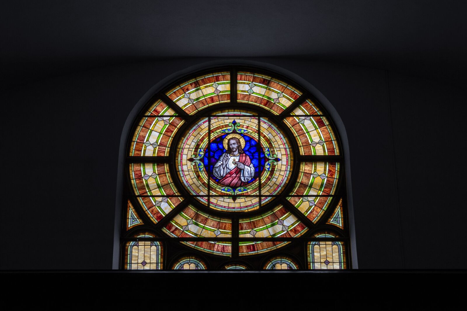 Nikon D3200 sample photo. Stained glass, jesus, church photography