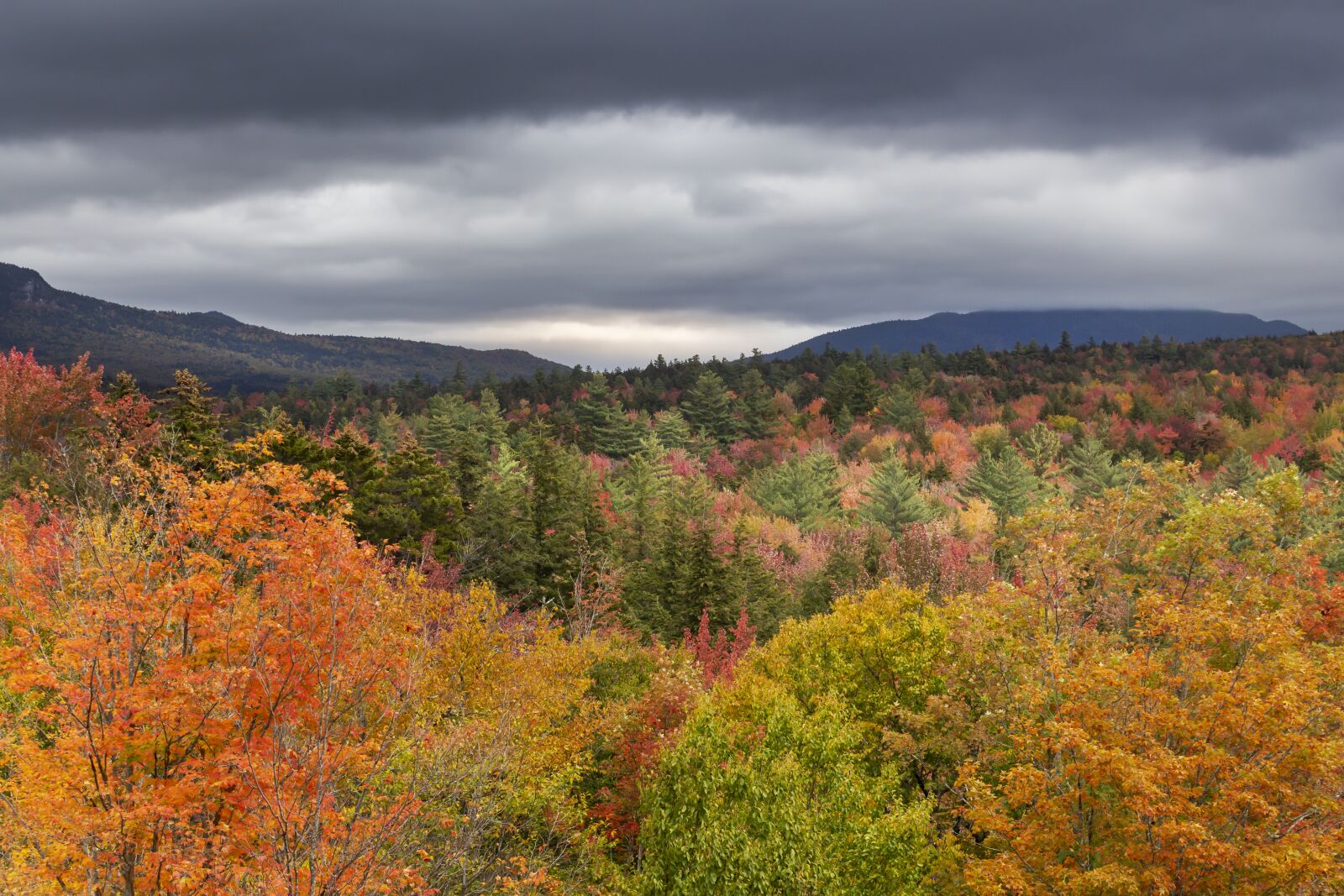 Canon EF 70-200mm F2.8L USM sample photo. Kancamagus highway, new hampshire photography