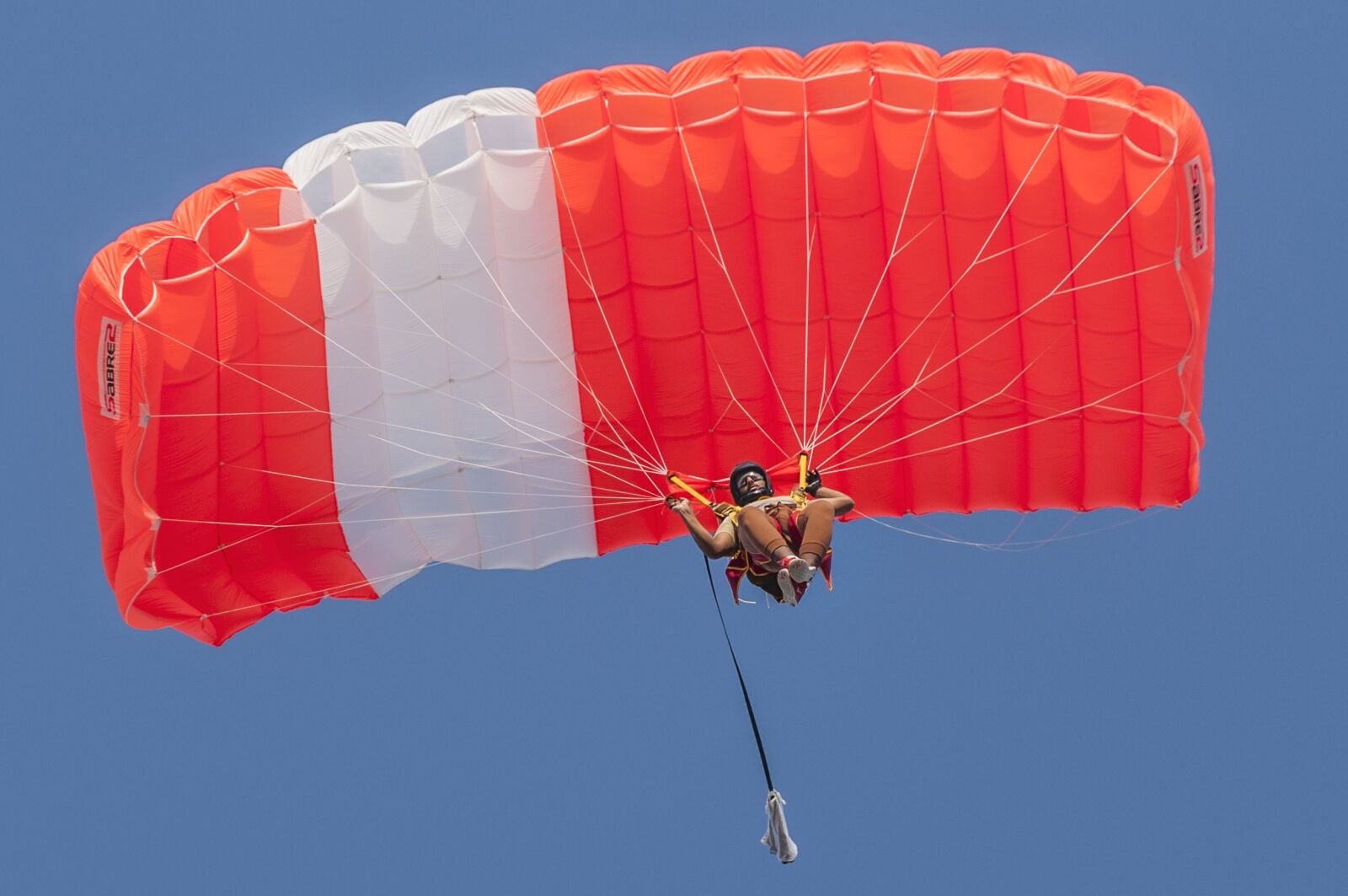 Nikon D90 sample photo. Sky diving, sport, parachute photography