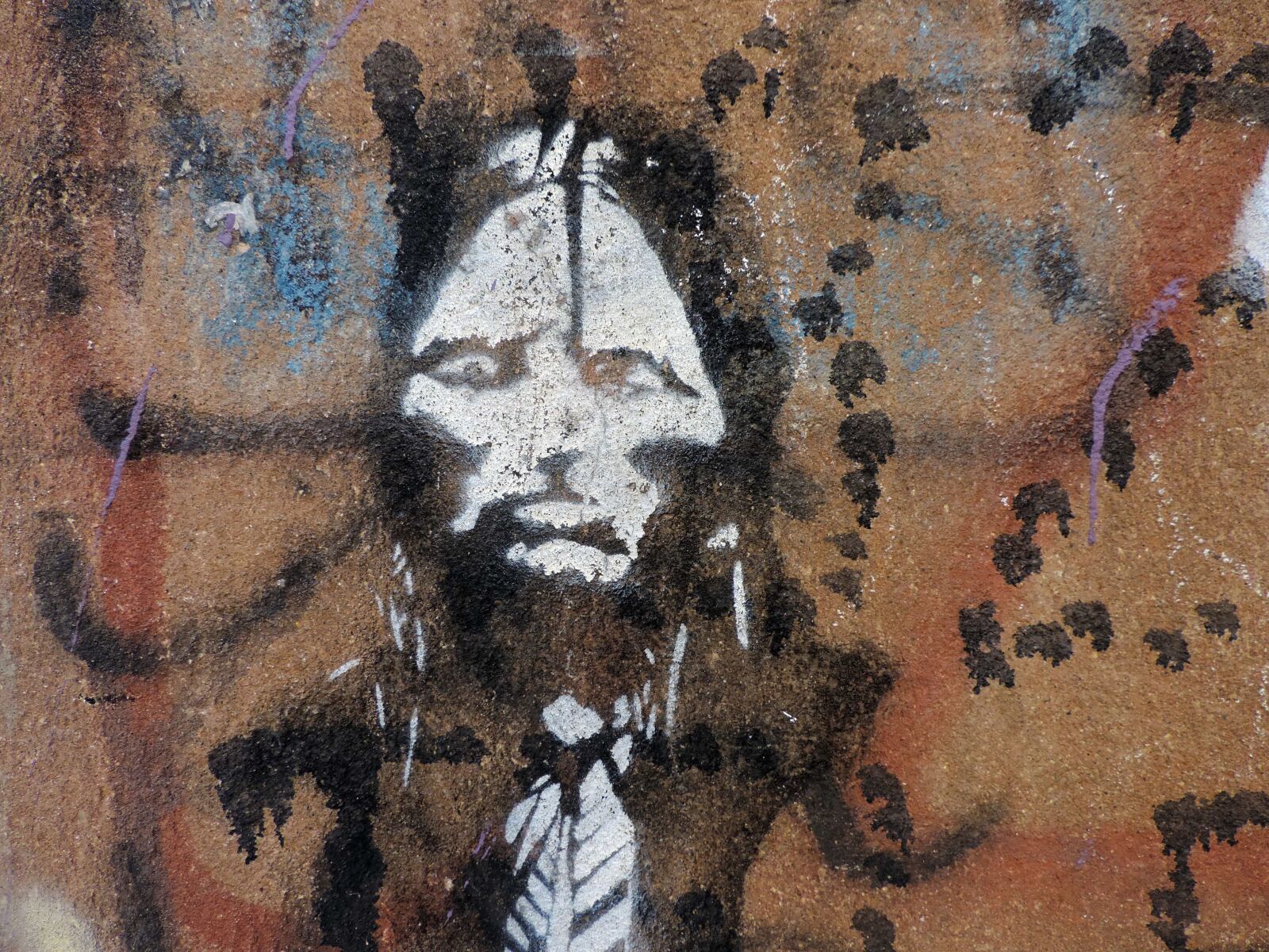Nikon Coolpix P520 sample photo. Graffiti, texture, art, painting photography
