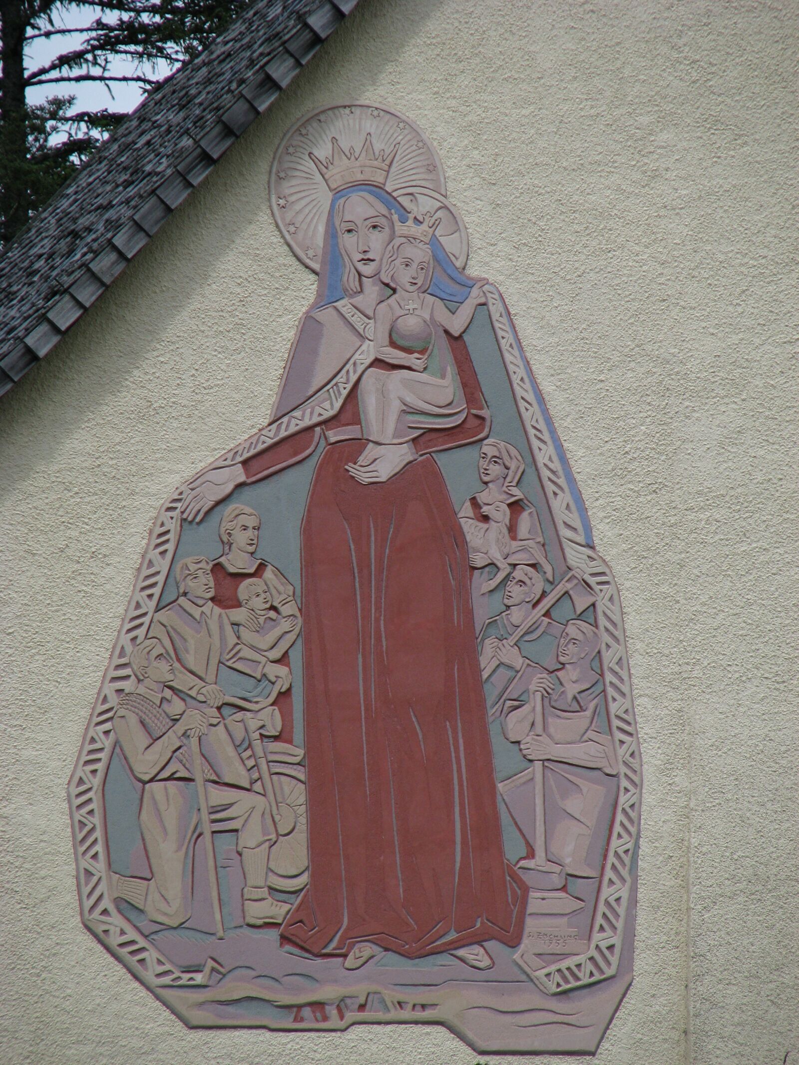 Canon POWERSHOT S5 IS sample photo. Maria, pray, child photography