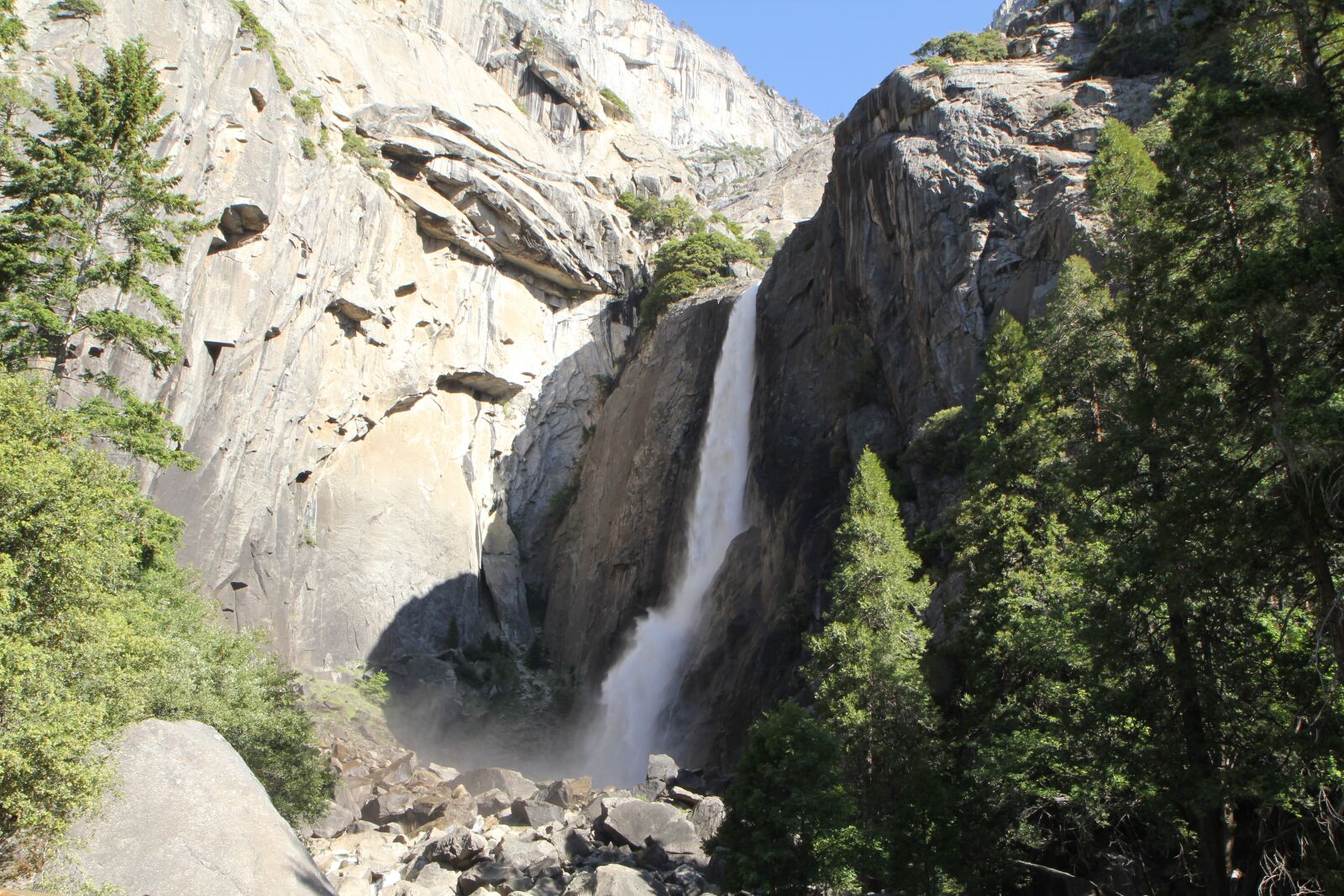 Canon EOS 60D sample photo. Yosemite, waterfall, california photography