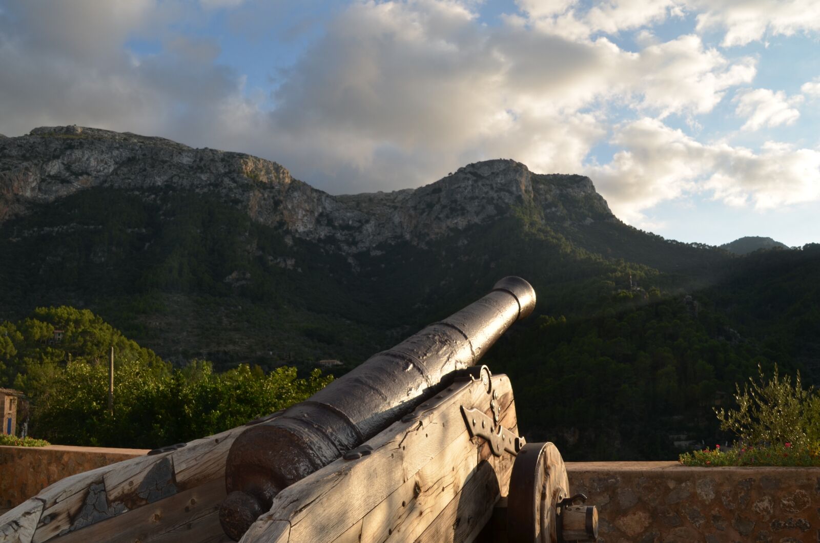 Nikon D5100 sample photo. Gun, mountains, historically photography