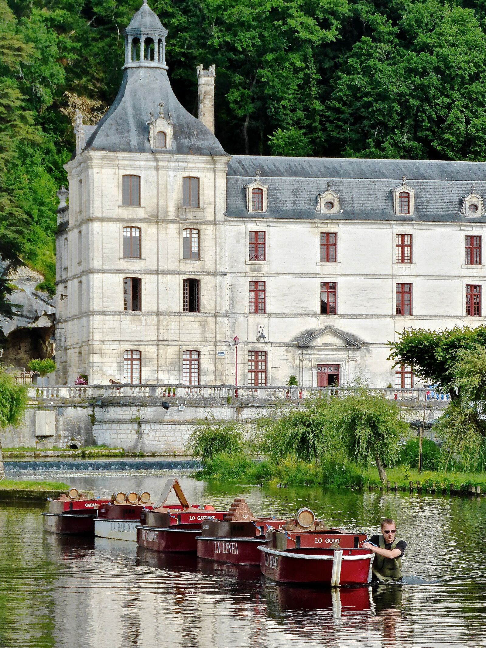 Panasonic DMC-TZ41 sample photo. Brantome, dronhe river, marouatte photography