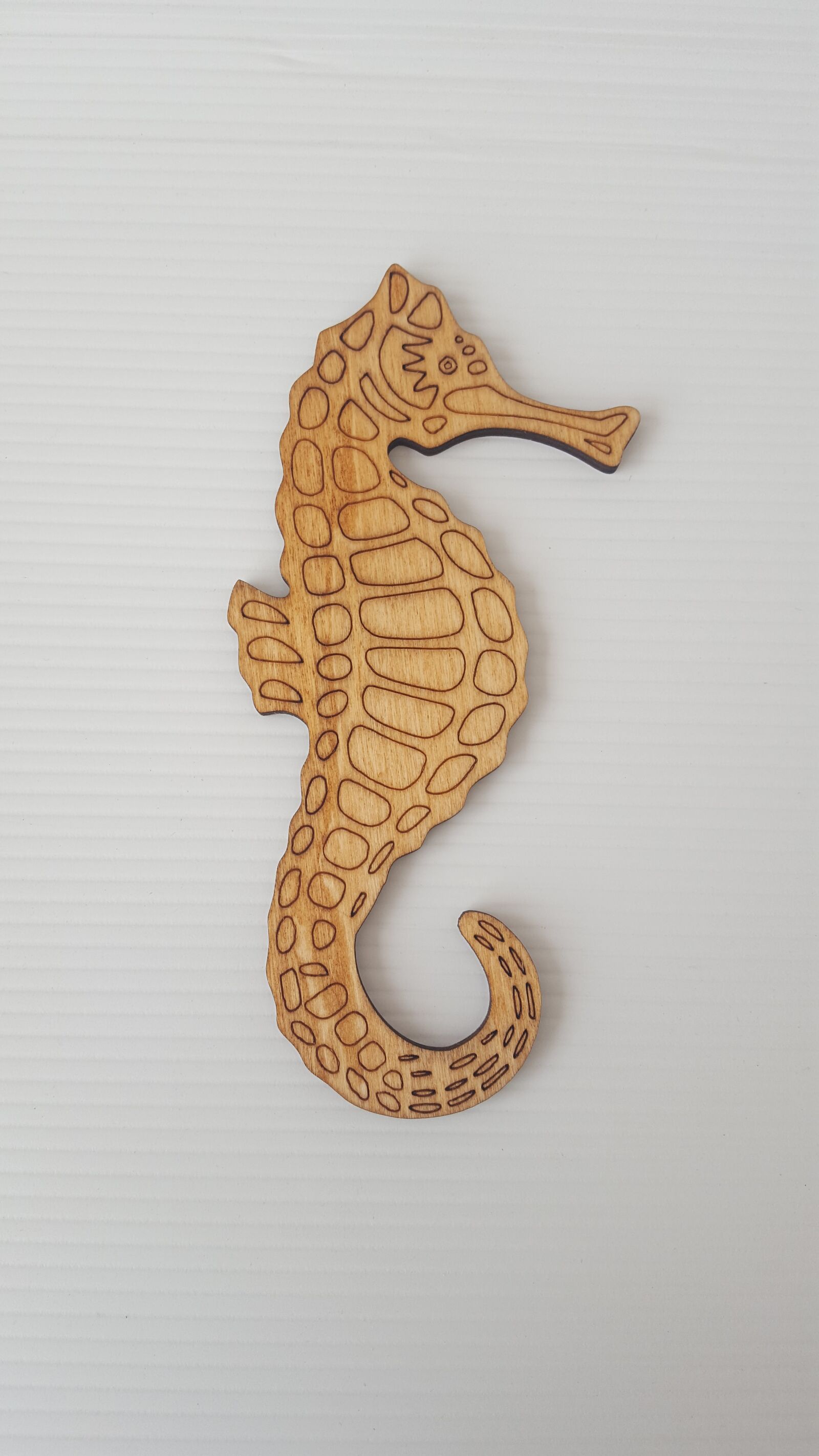 Samsung GALAXY S6 edge sample photo. Seahorse, wood, sea photography
