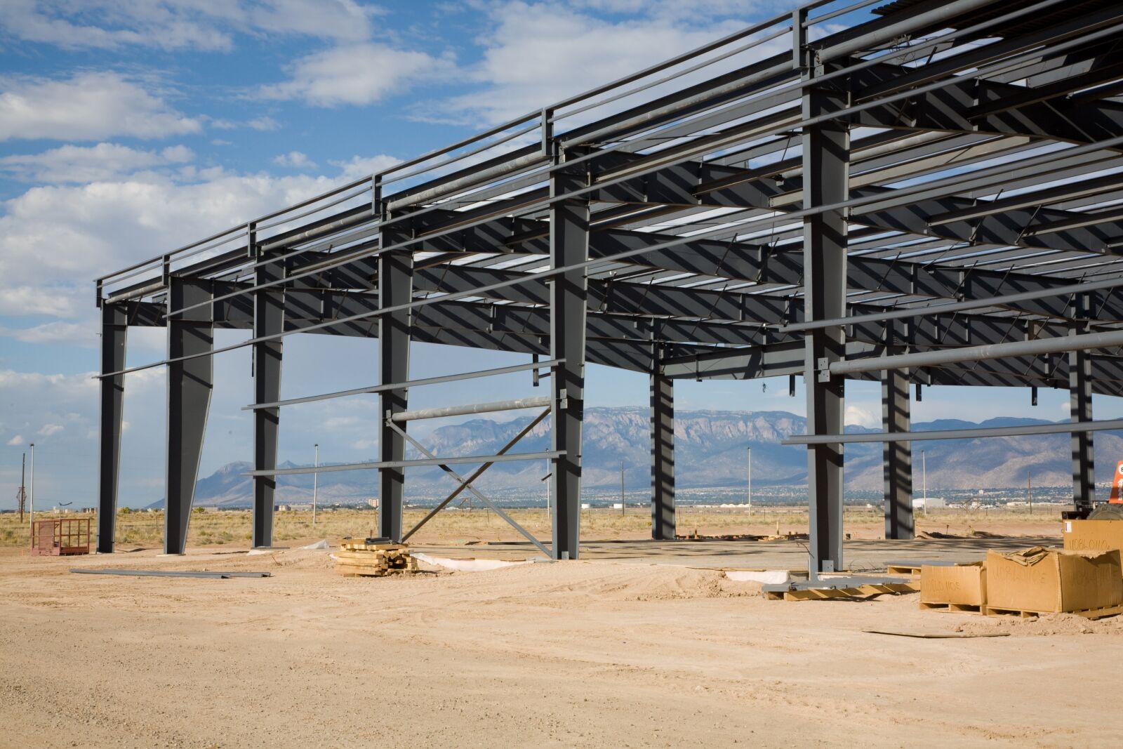 Canon EOS 5D sample photo. Building, construction, albuquerque photography