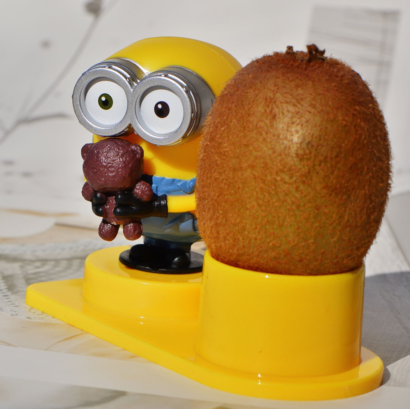 Nikon D3200 sample photo. Minion, funny, kiwi photography