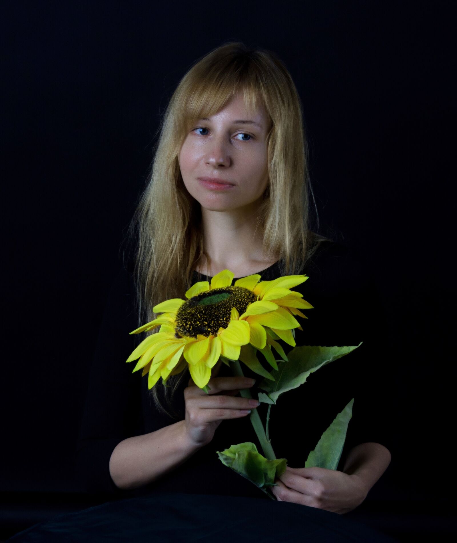 Nikon D7100 sample photo. Sunflower, portrait, flowers photography
