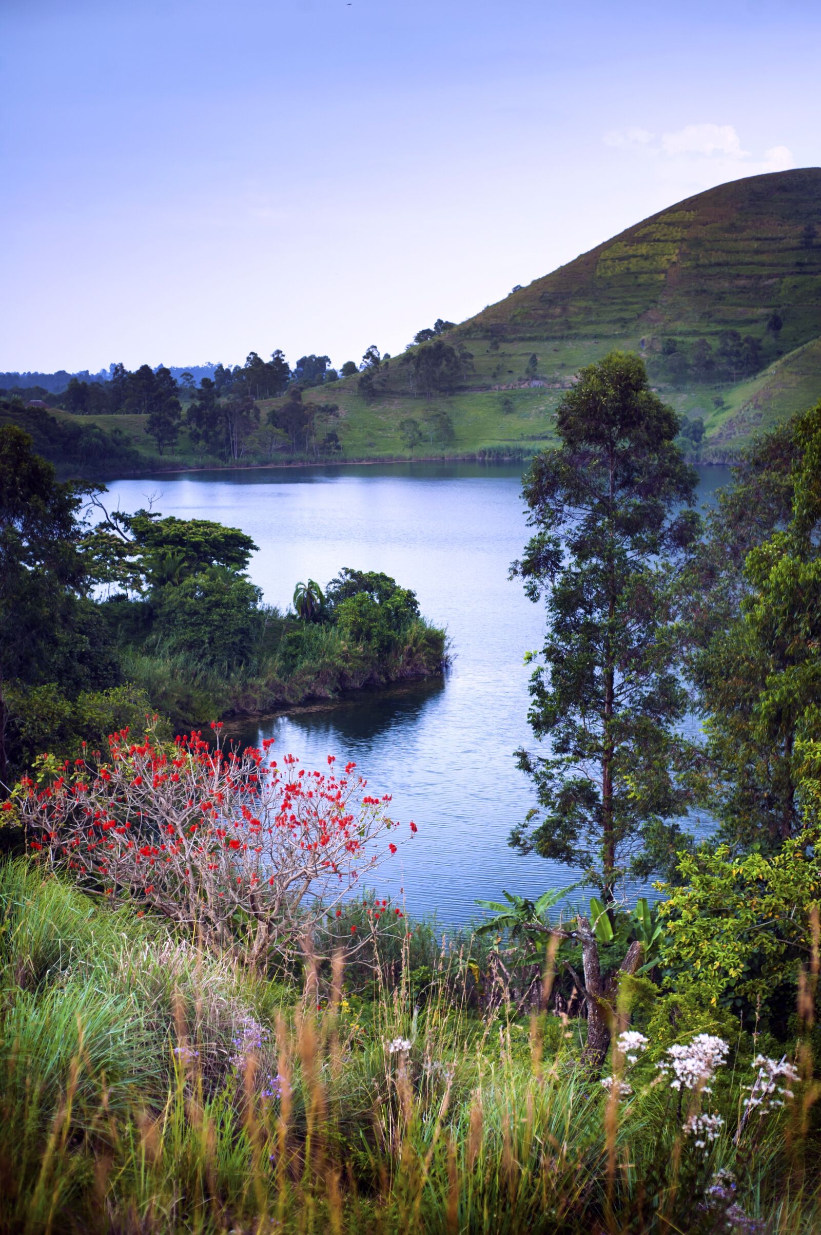 Nikon D3 sample photo. Crater lake, fort portal photography