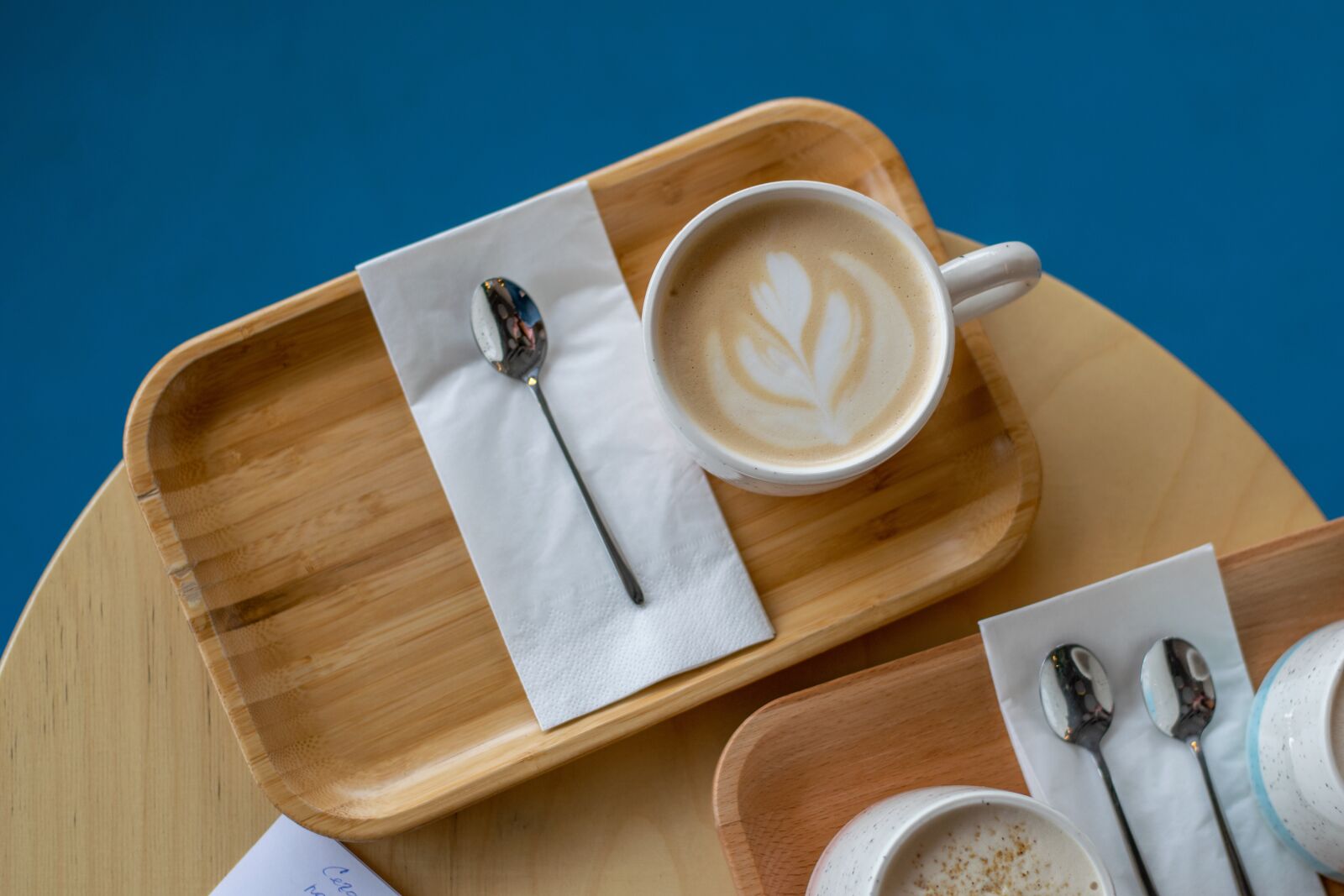 Nikon D5300 sample photo. Coffee table, cappuccino, spoon photography