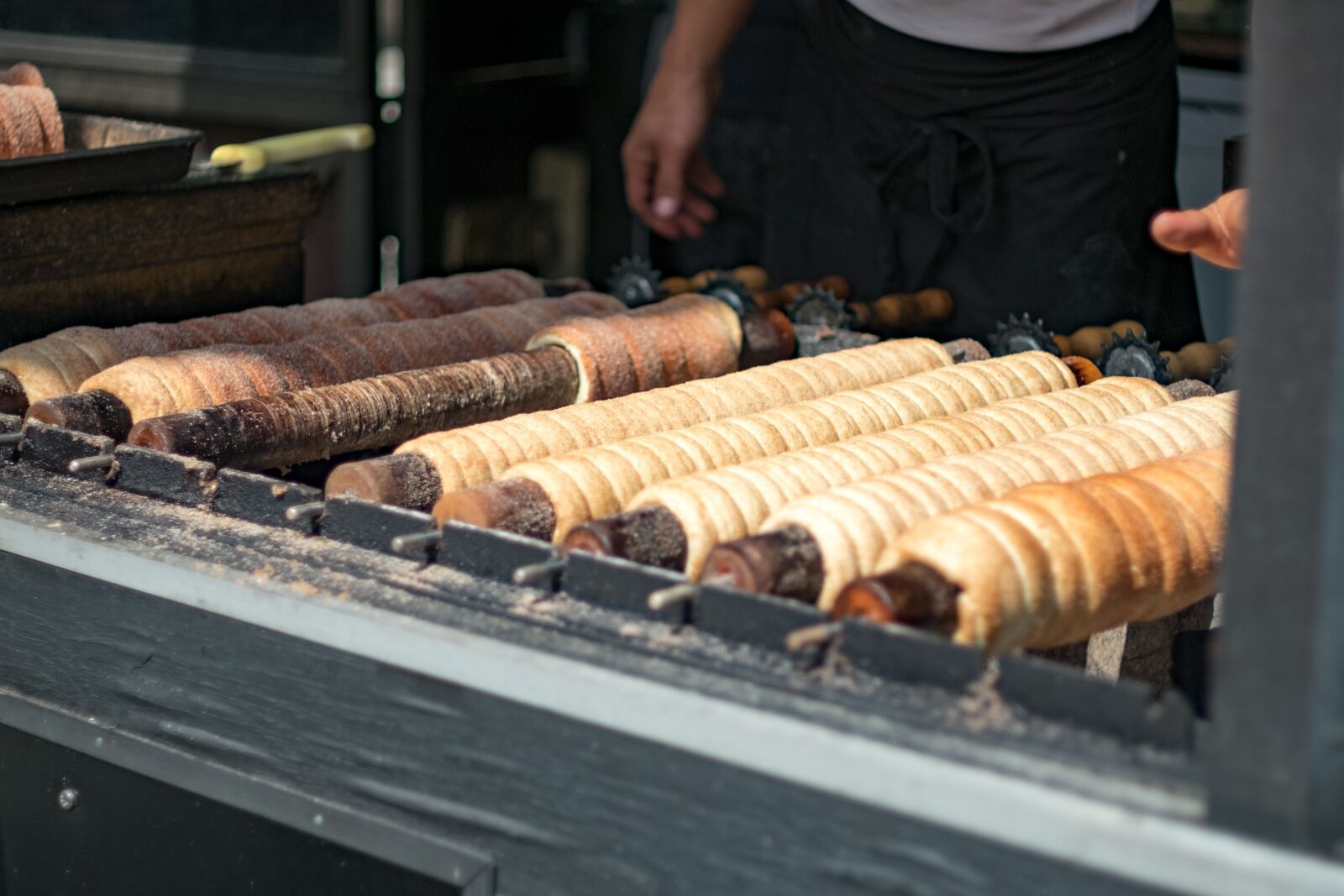 Fujifilm X-T10 sample photo. Trdelnik, sękacz, cake photography