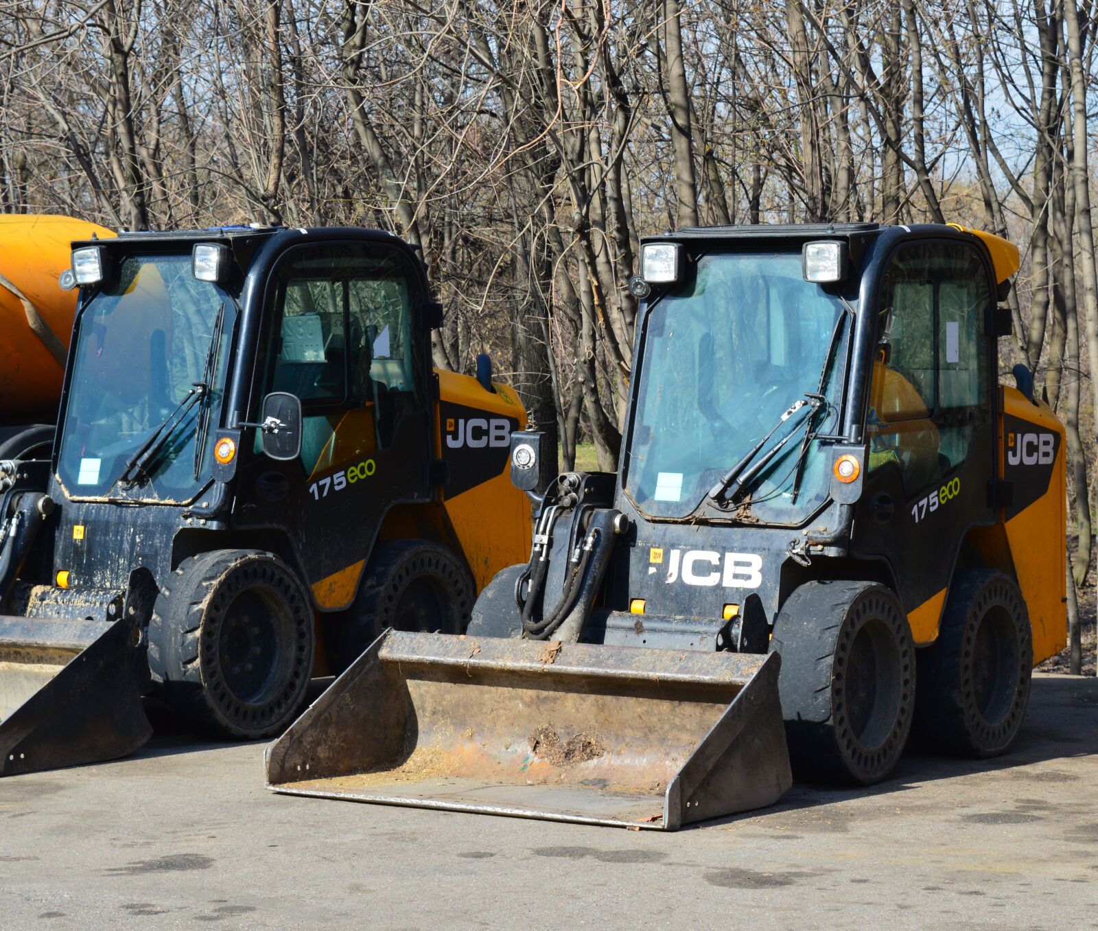 Nikon D3200 sample photo. Loader, tractor, excavator photography